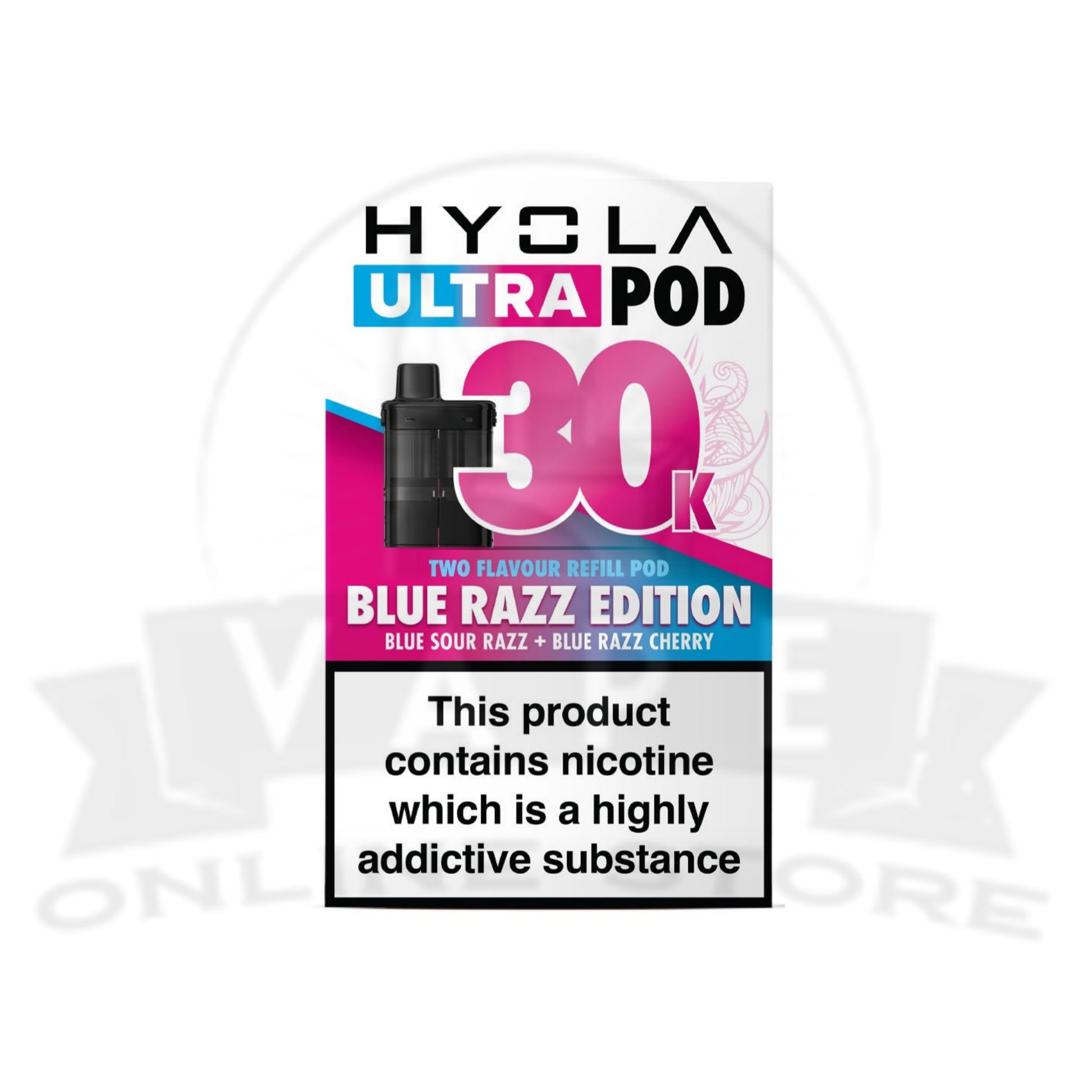 Box Of 10 Hyola Ultra 30k Replacement Pods