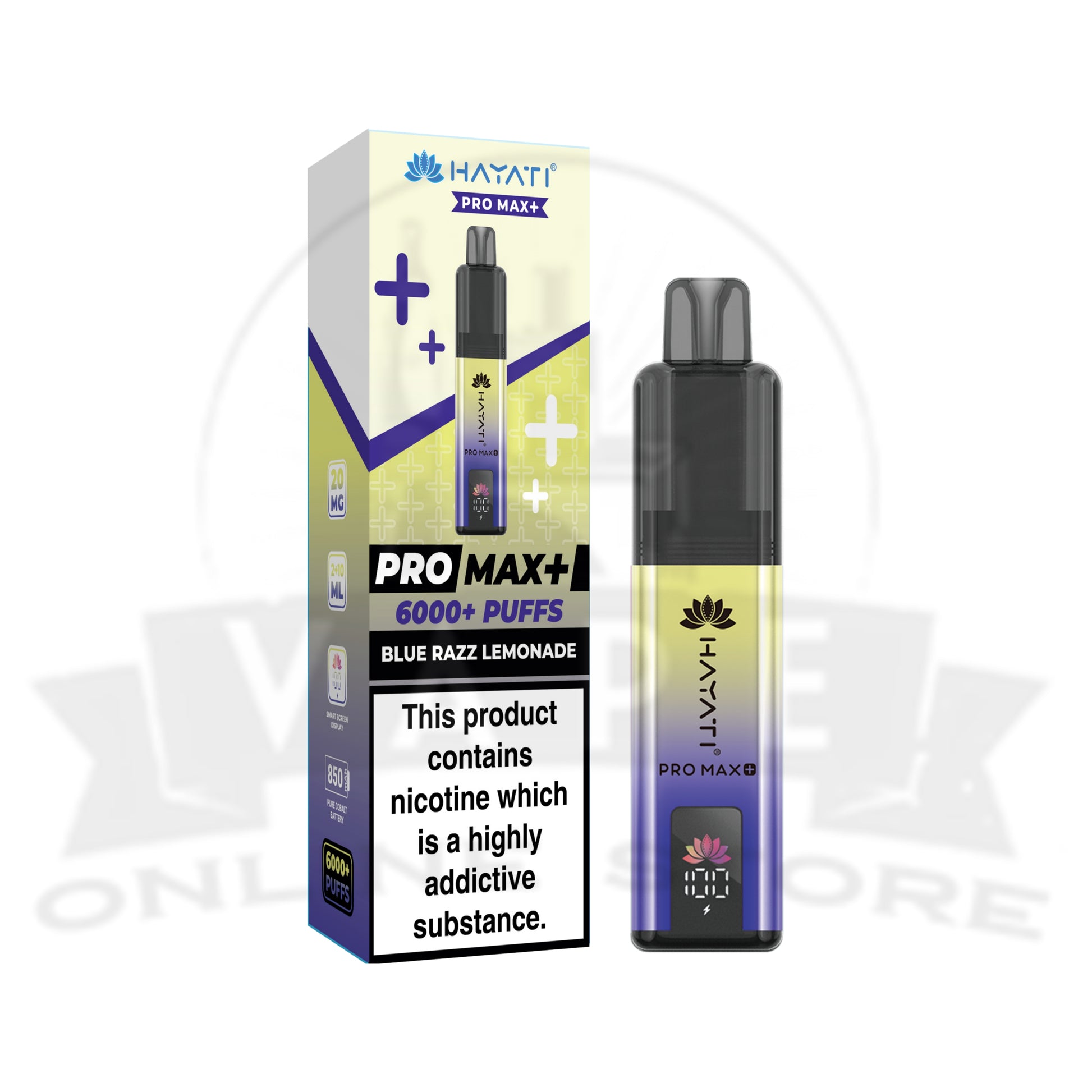 Box Of 10 Hayati Pro Max Plus 6000 Prefilled Pod Kit | 76.99£ Only
