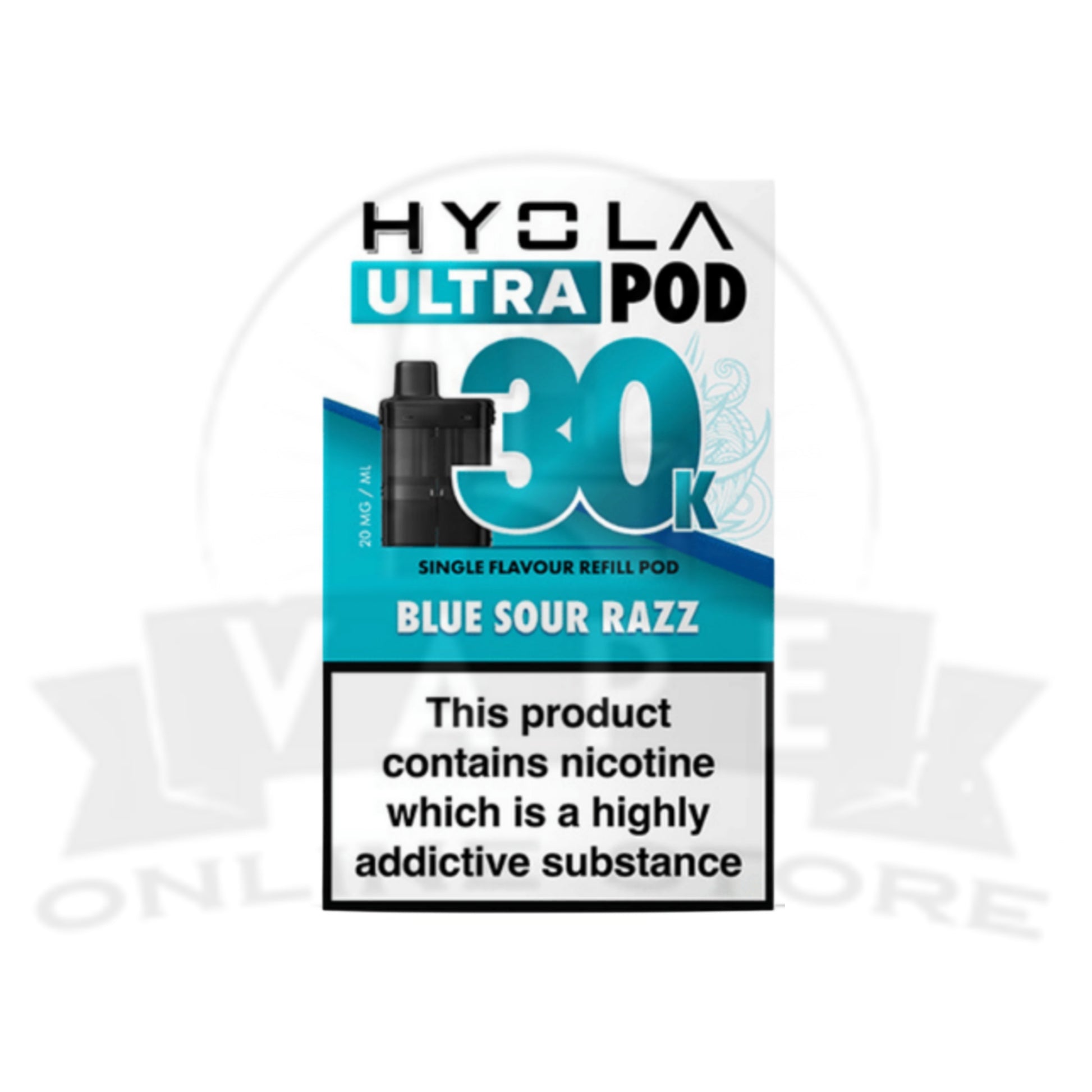 Box Of 10 Hyola Ultra 30k Replacement Pods