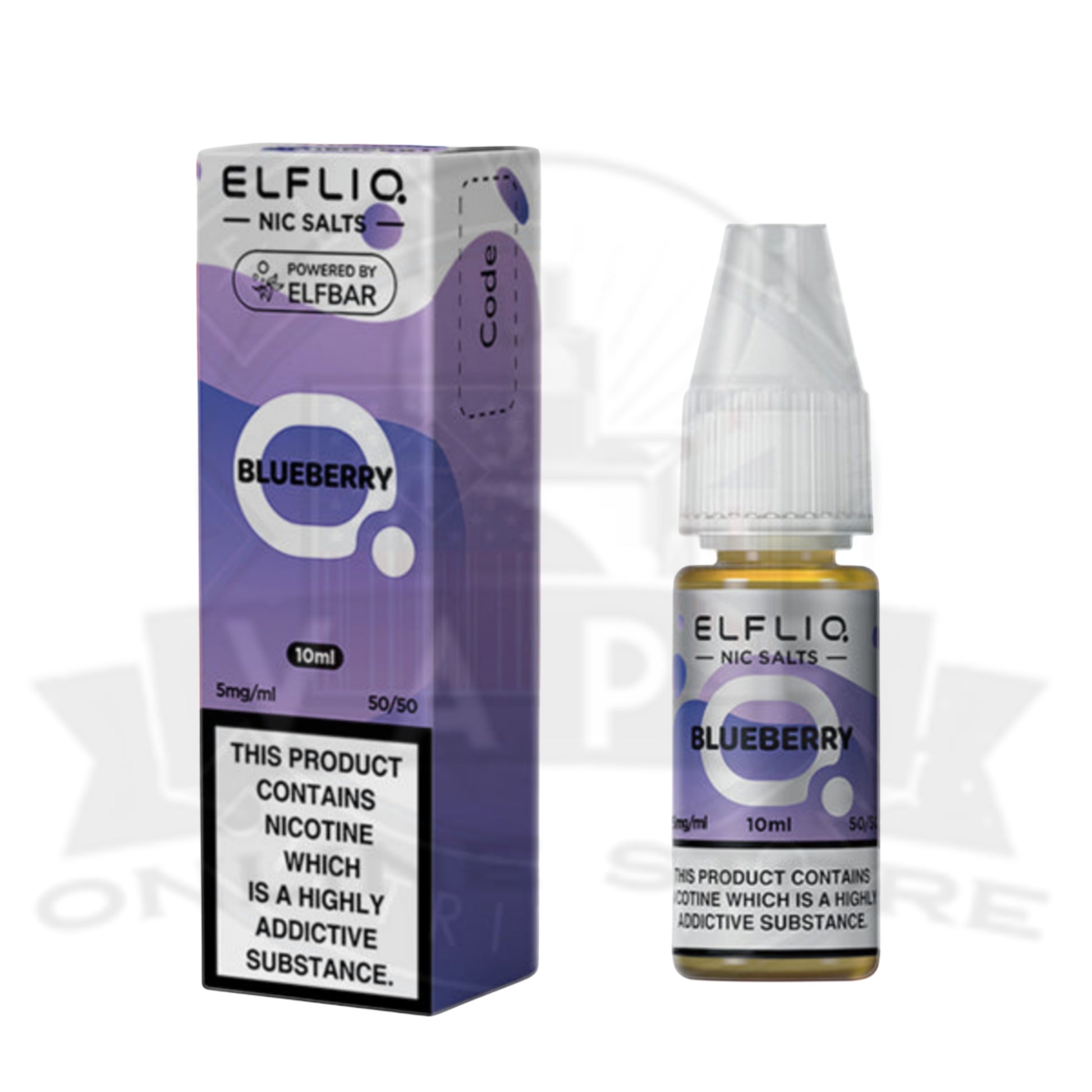 Pack Of 10 ELFLIQ 10ml E-liquid Nic Salts | 35+ Flavours