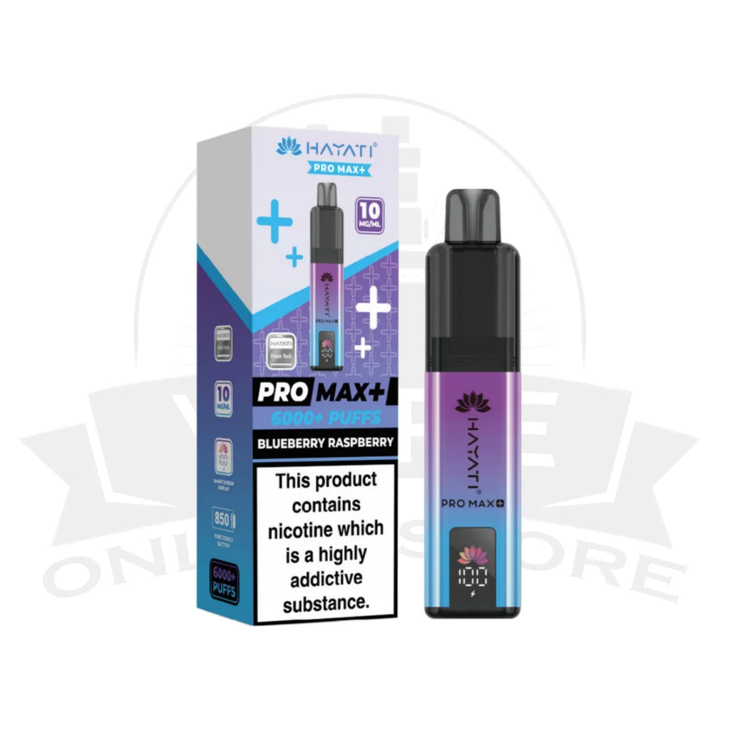 Box Of 10 Hayati Pro Max Plus 6000 Prefilled Pod Kit | 74.99£ Only