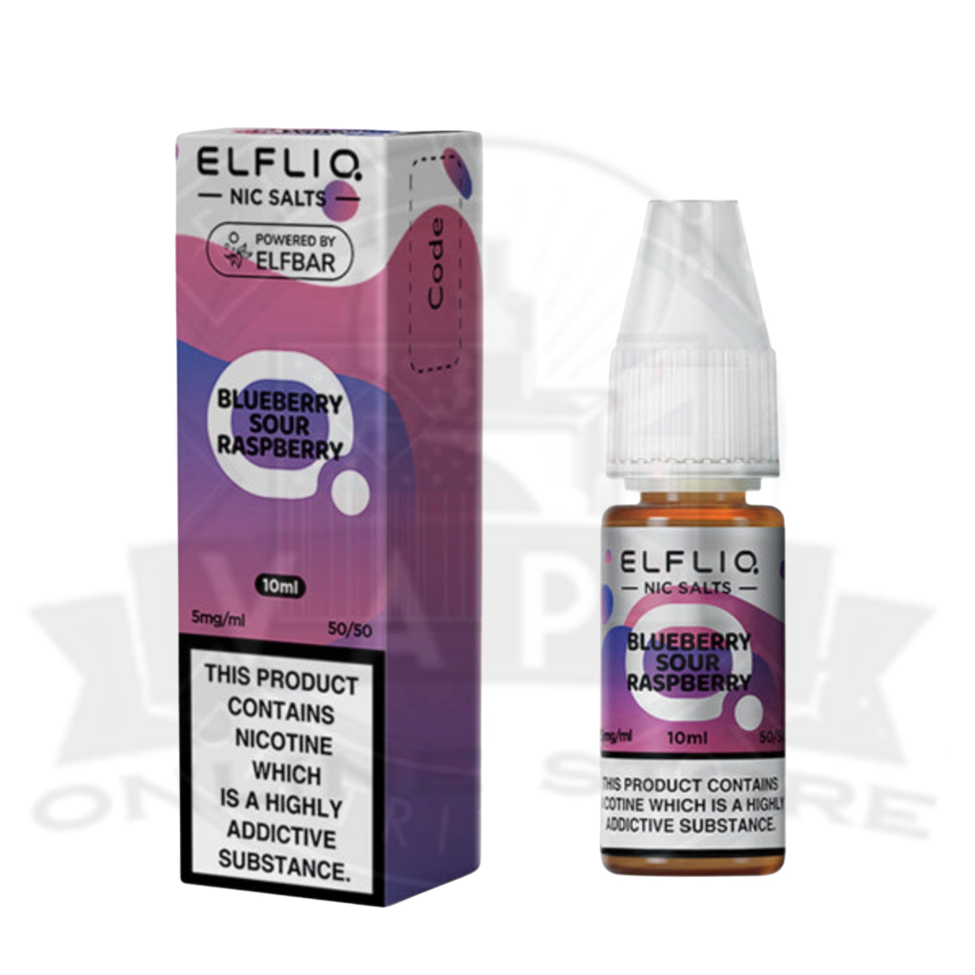 Pack Of 10 ELFLIQ 10ml E-liquid Nic Salts | 35+ Flavours