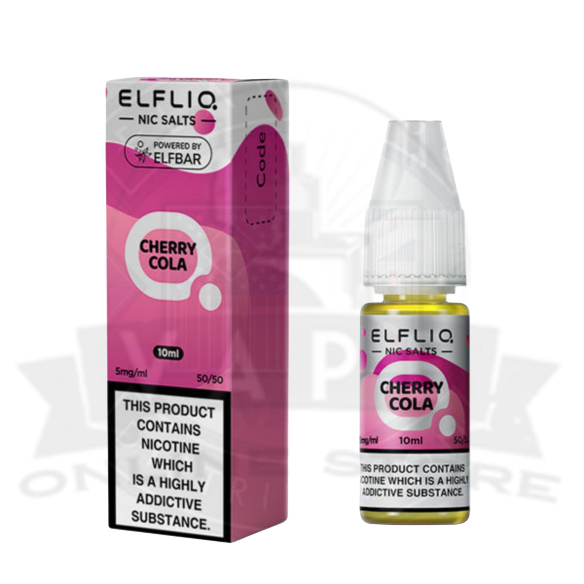 Pack Of 10 ELFLIQ 10ml E-liquid Nic Salts | 35+ Flavours