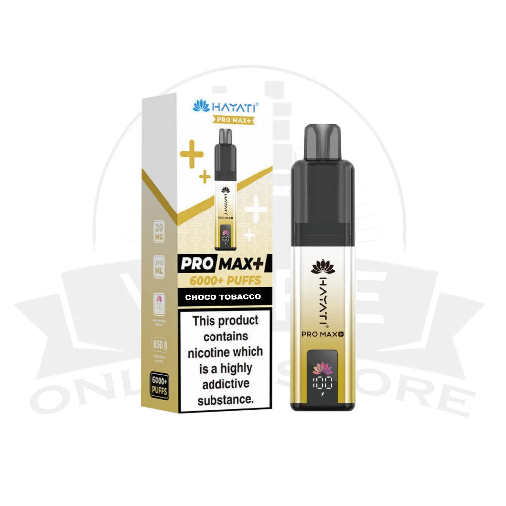 Box Of 10 Hayati Pro Max Plus 6000 Prefilled Pod Kit | 74.99£ Only