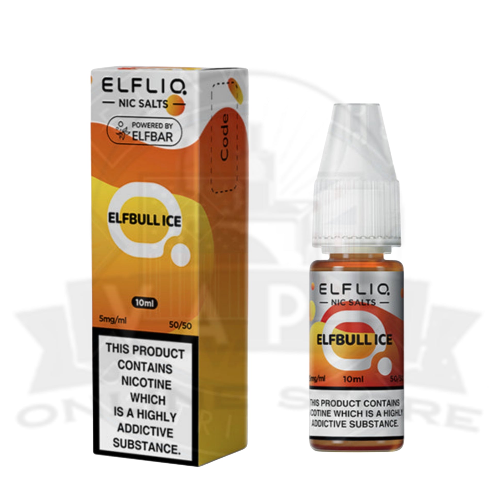 Pack Of 10 ELFLIQ 10ml E-liquid Nic Salts | 35+ Flavours
