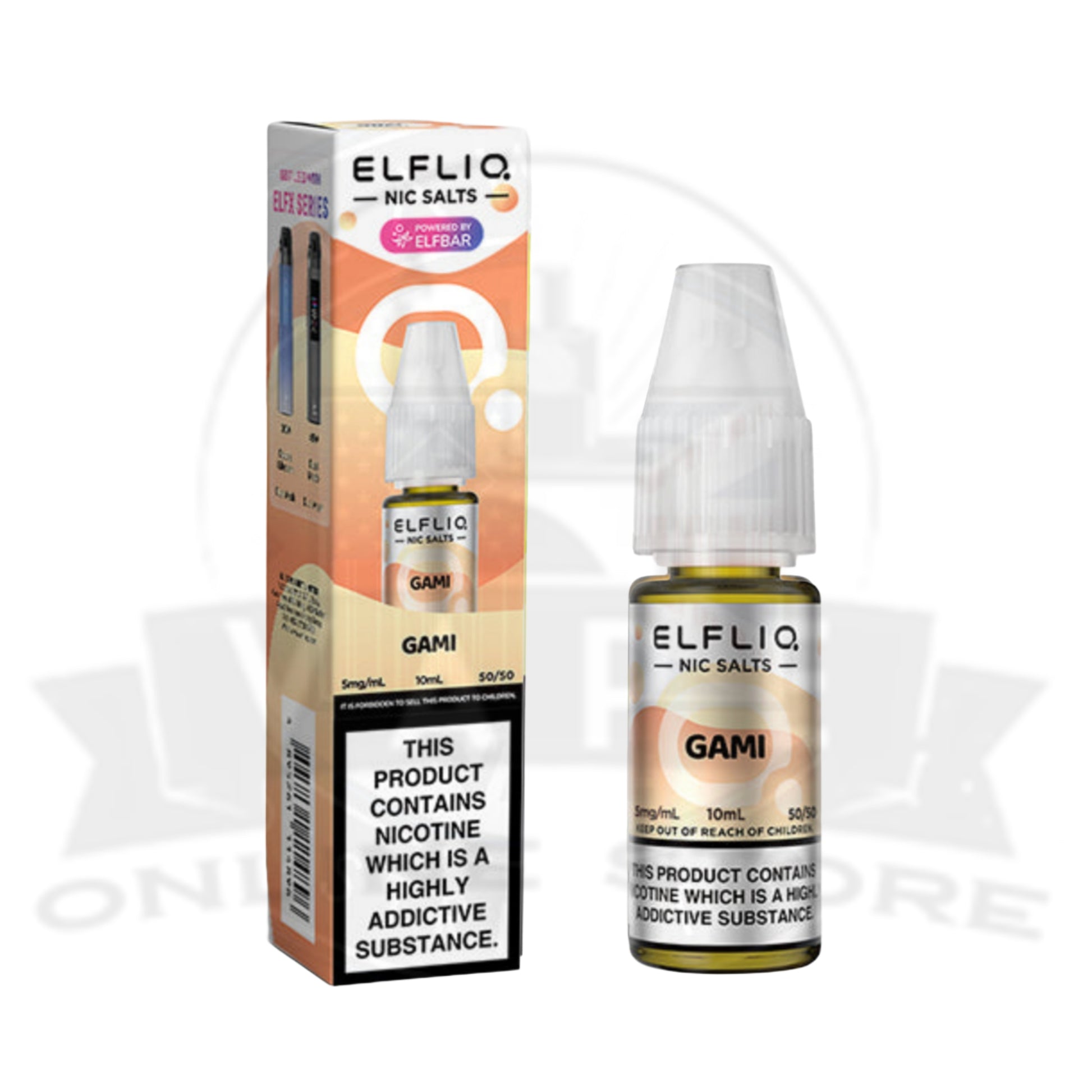 Pack Of 10 ELFLIQ 10ml E-liquid Nic Salts | 35+ Flavours