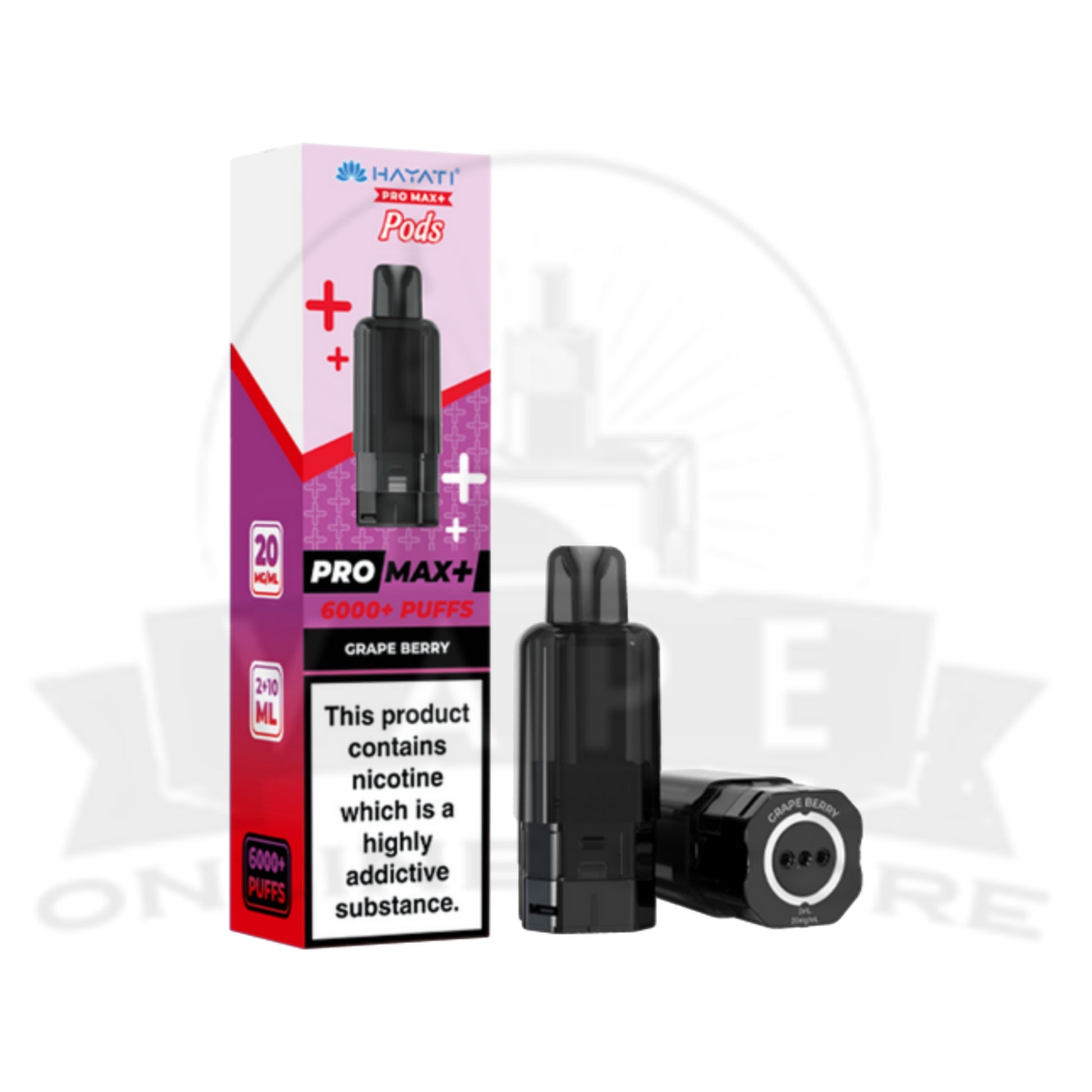 Box of 10 Hayati Pro Max Plus 6000 Pods | Free Delivery