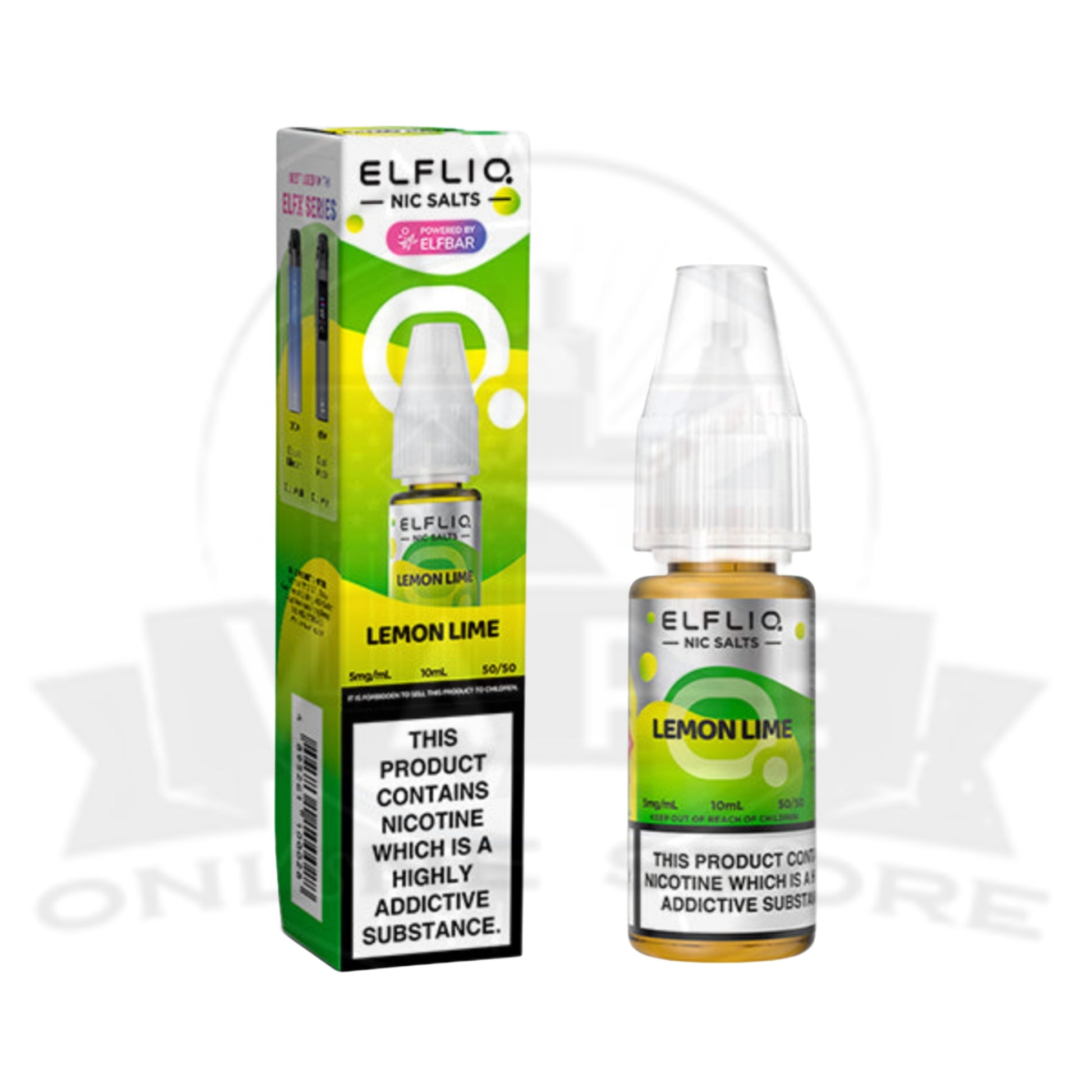 Pack Of 10 ELFLIQ 10ml E-liquid Nic Salts | 35+ Flavours