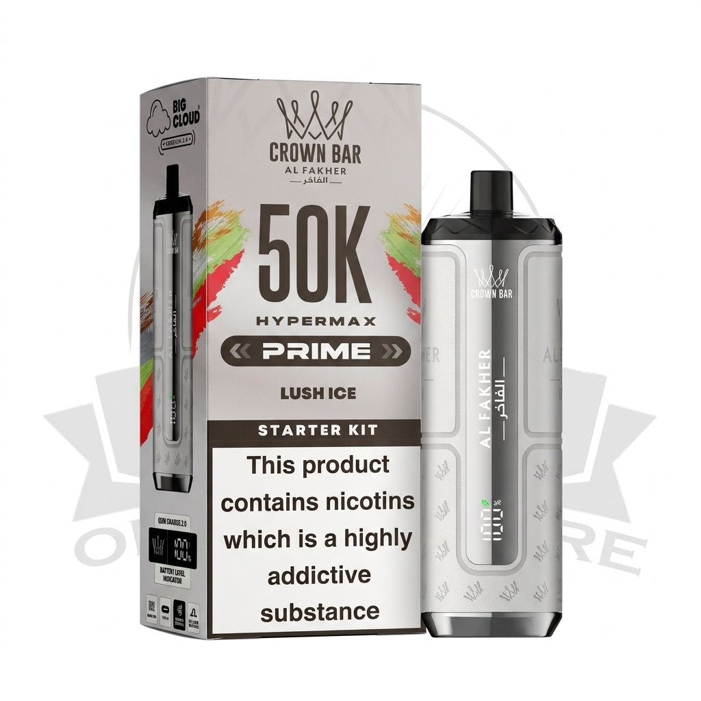 Box Of 10 Al Fakher Hypermax Prime 50K Prefilled Pod Kit