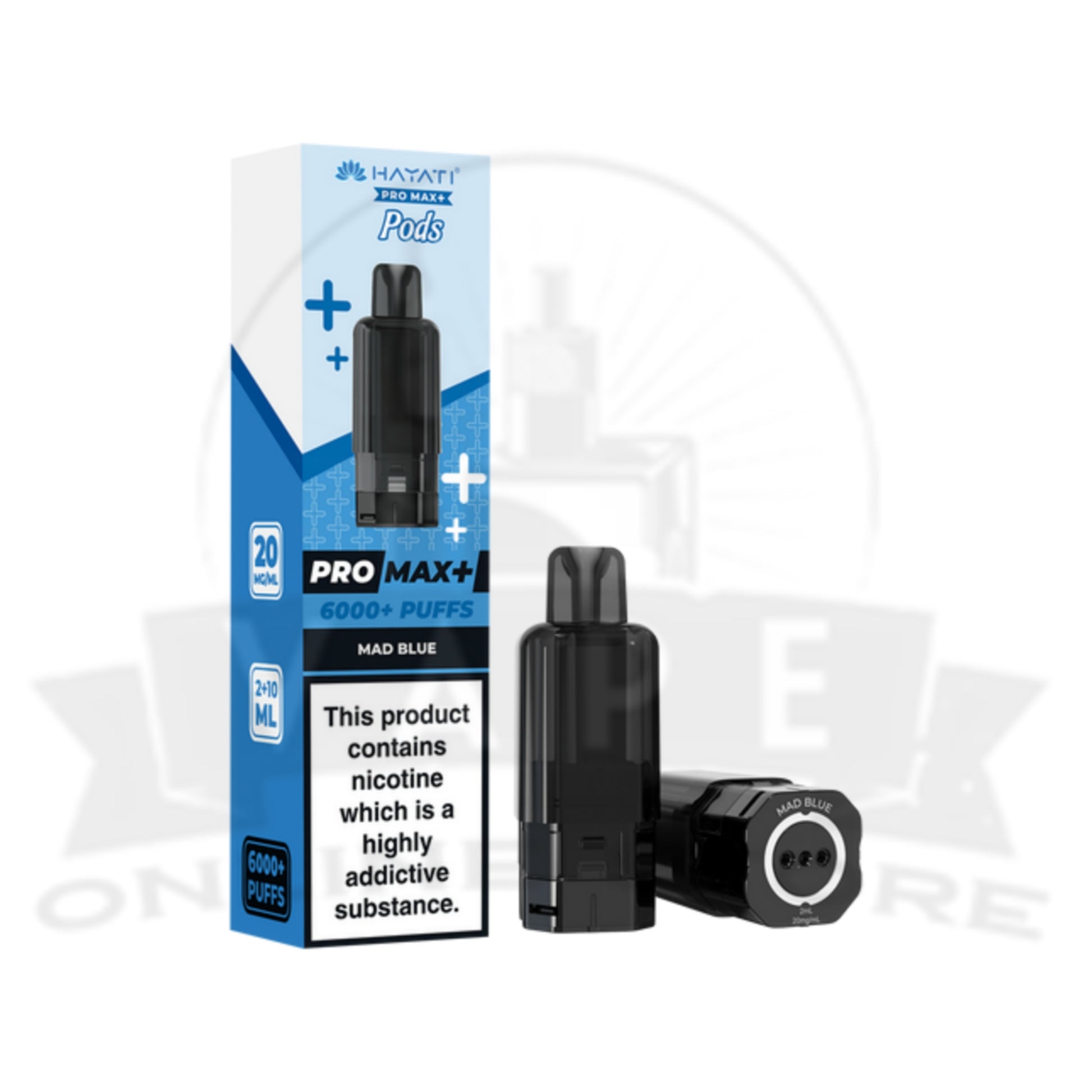 Box of 10 Hayati Pro Max Plus 6000 Pods | Free Delivery