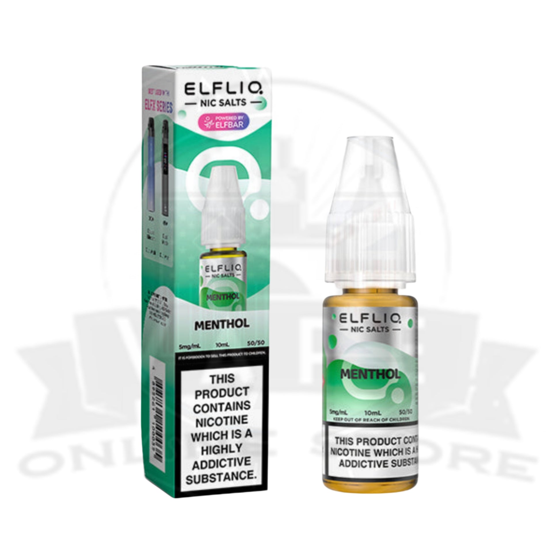 Pack Of 10 ELFLIQ 10ml E-liquid Nic Salts | 35+ Flavours