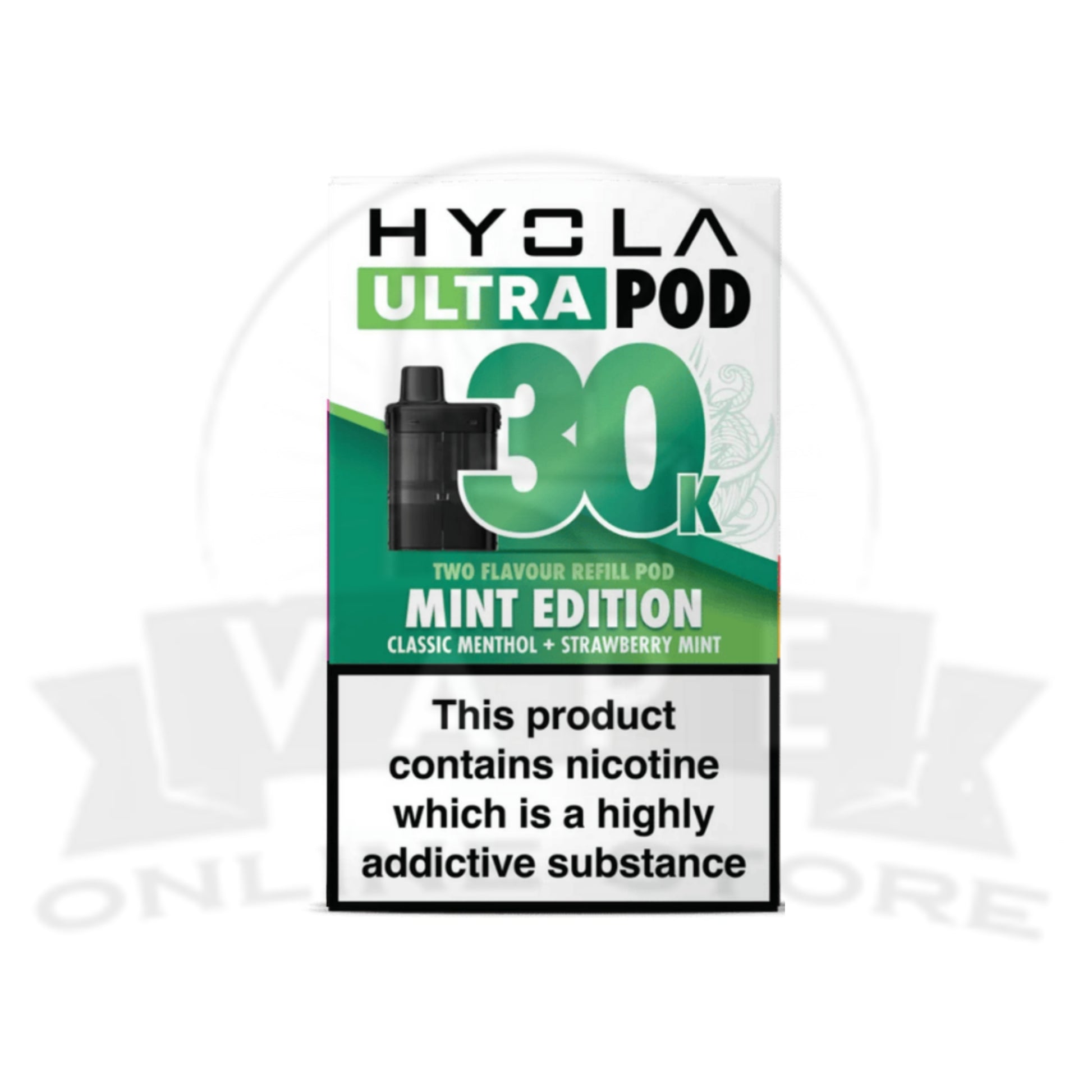 Box Of 10 Hyola Ultra 30k Replacement Pods