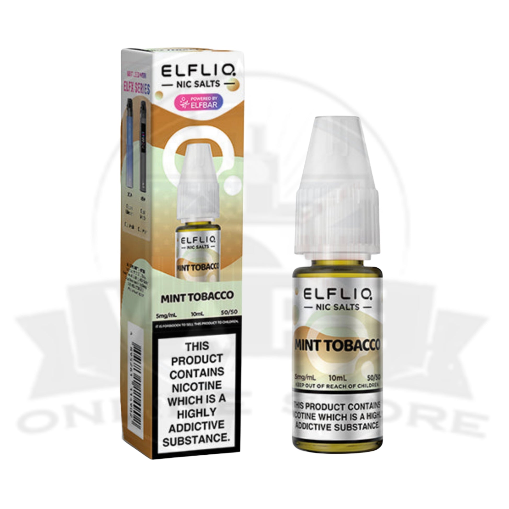 Pack Of 10 ELFLIQ 10ml E-liquid Nic Salts | 35+ Flavours