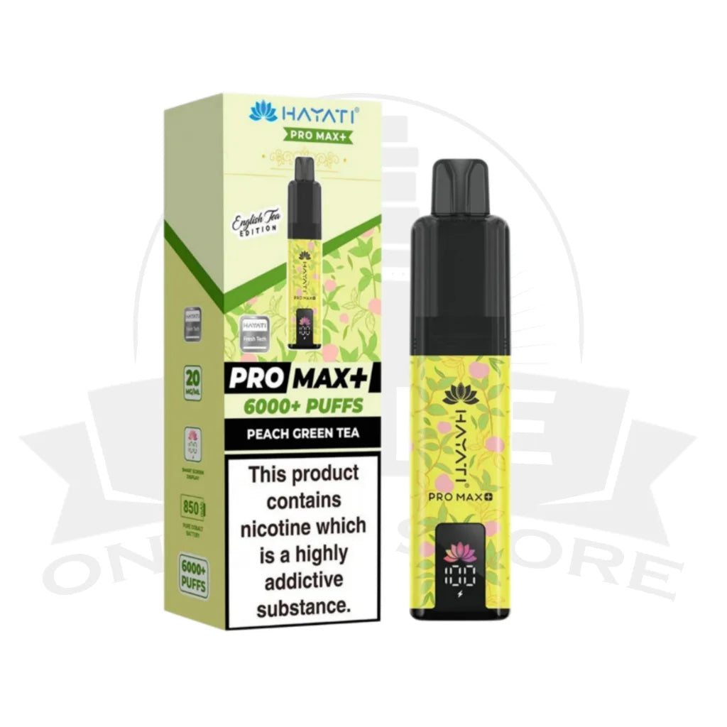 Box Of 10 Hayati Pro Max Plus 6000 Prefilled Pod Kit | 74.99£ Only