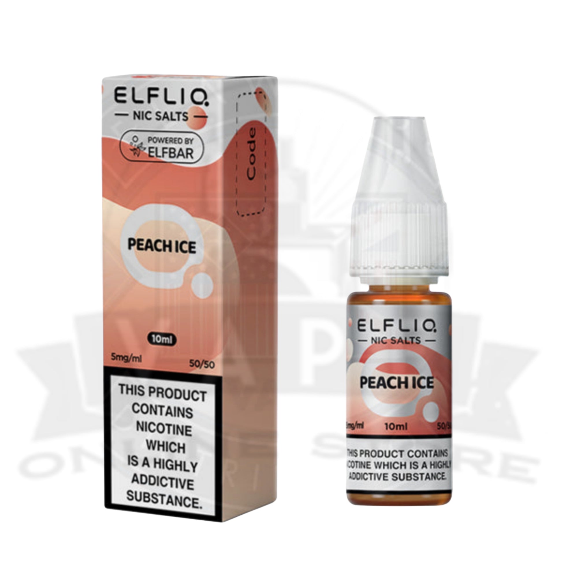 Pack Of 10 ELFLIQ 10ml E-liquid Nic Salts | 35+ Flavours