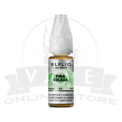 Box Of 10 Pina Colada Elfliq 10ml