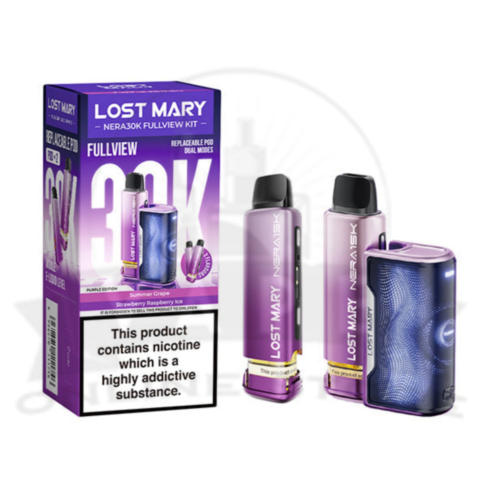 Box Of 10 Lost Mary Nera 30K Puffs Pod Kit | Wholesale Price