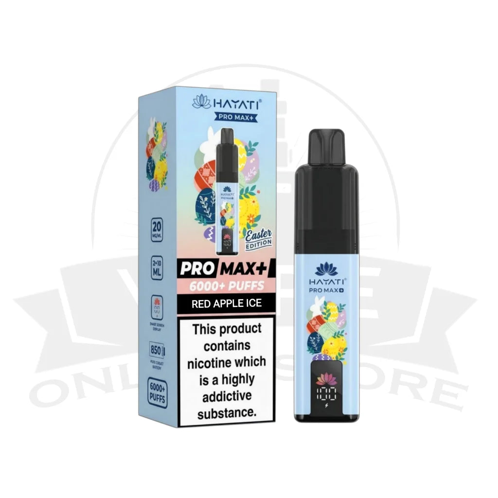 Box Of 10 Hayati Pro Max Plus 6000 Prefilled Pod Kit | 74.99£ Only