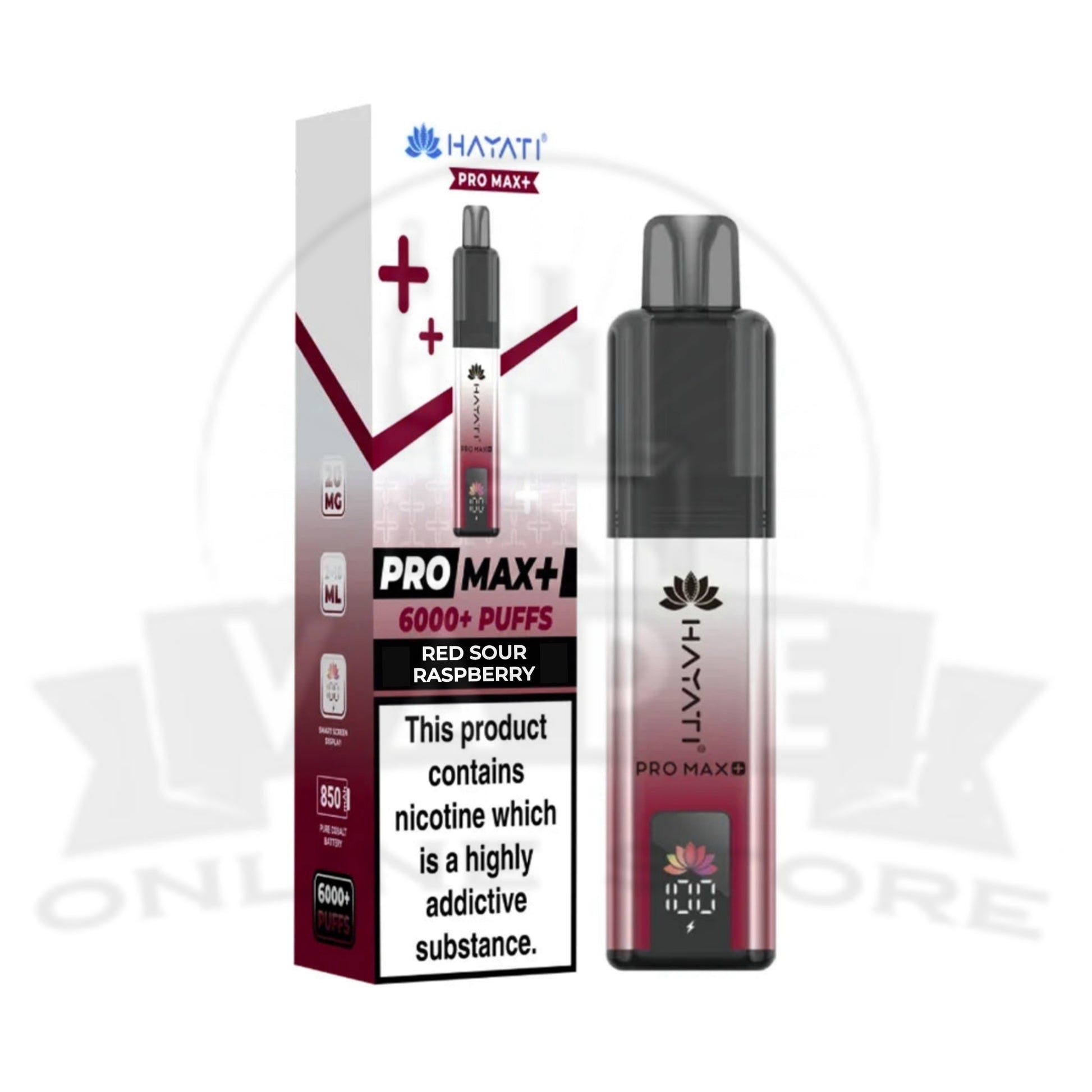 Box Of 10 Hayati Pro Max Plus 6000 Prefilled Pod Kit | 76.99£ Only