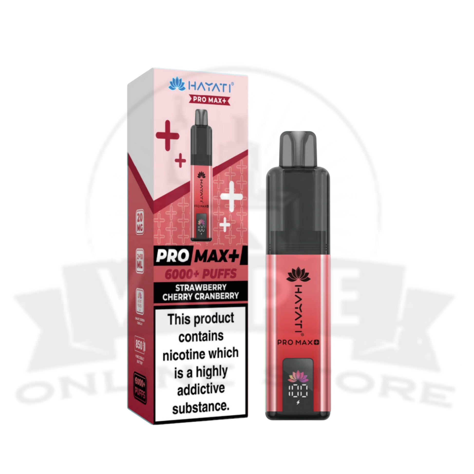 Box Of 10 Hayati Pro Max Plus 6000 Prefilled Pod Kit | 76.99£ Only