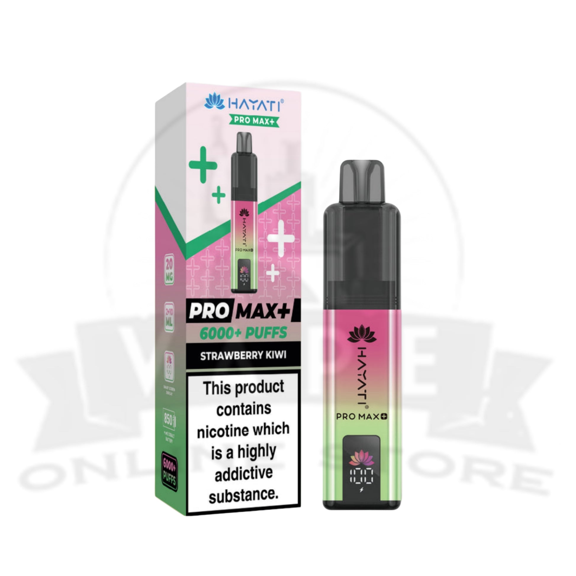 Box Of 10 Hayati Pro Max Plus 6000 Prefilled Pod Kit | 76.99£ Only