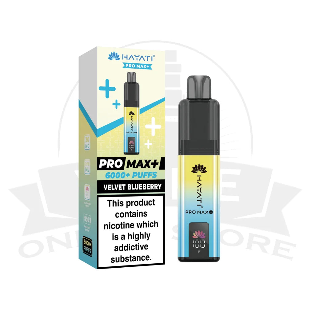 Box Of 10 Hayati Pro Max Plus 6000 Prefilled Pod Kit | 74.99£ Only