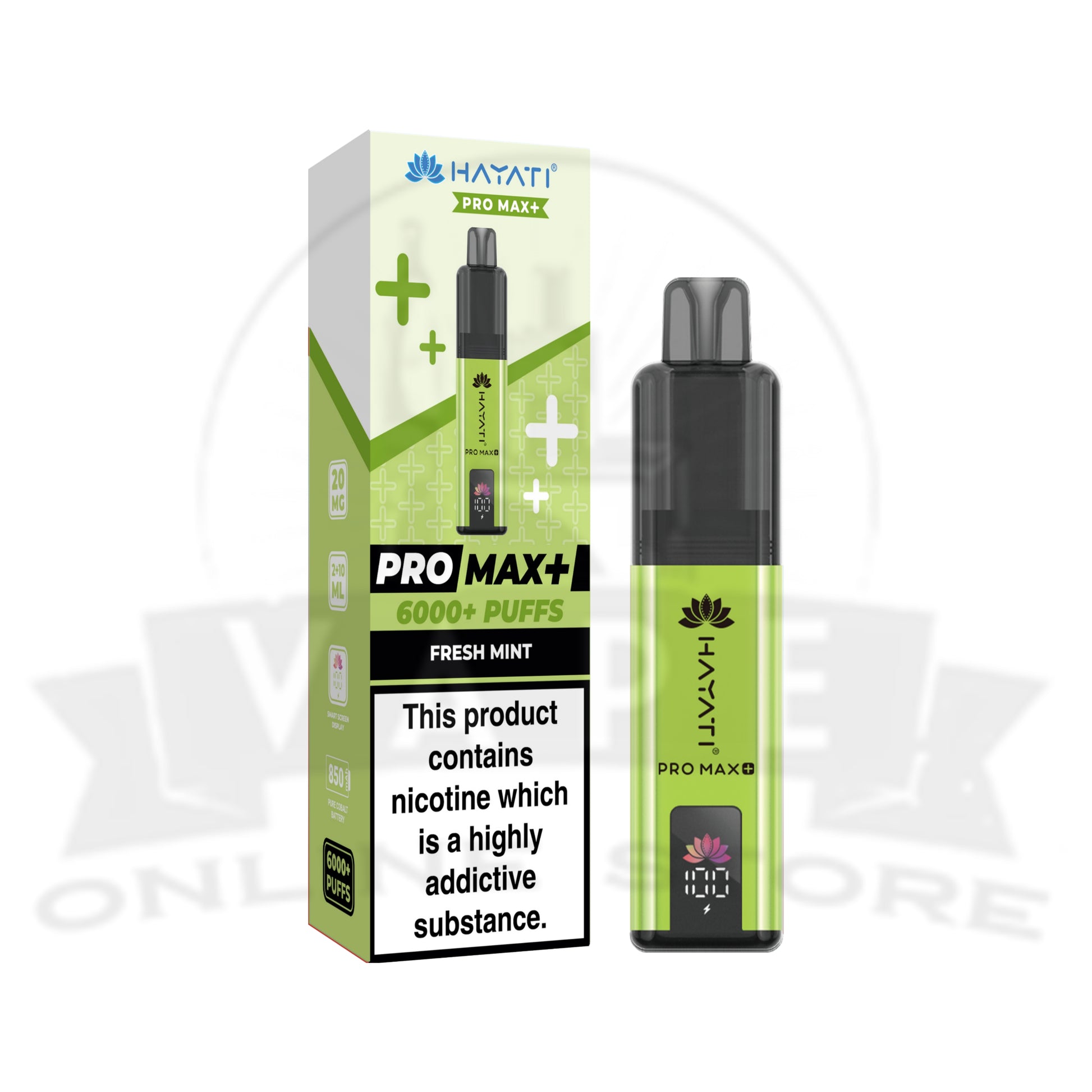 Box Of 20 Hayati Pro Max Plus 6000 Prefilled Pod Kit | 149.99£ Only