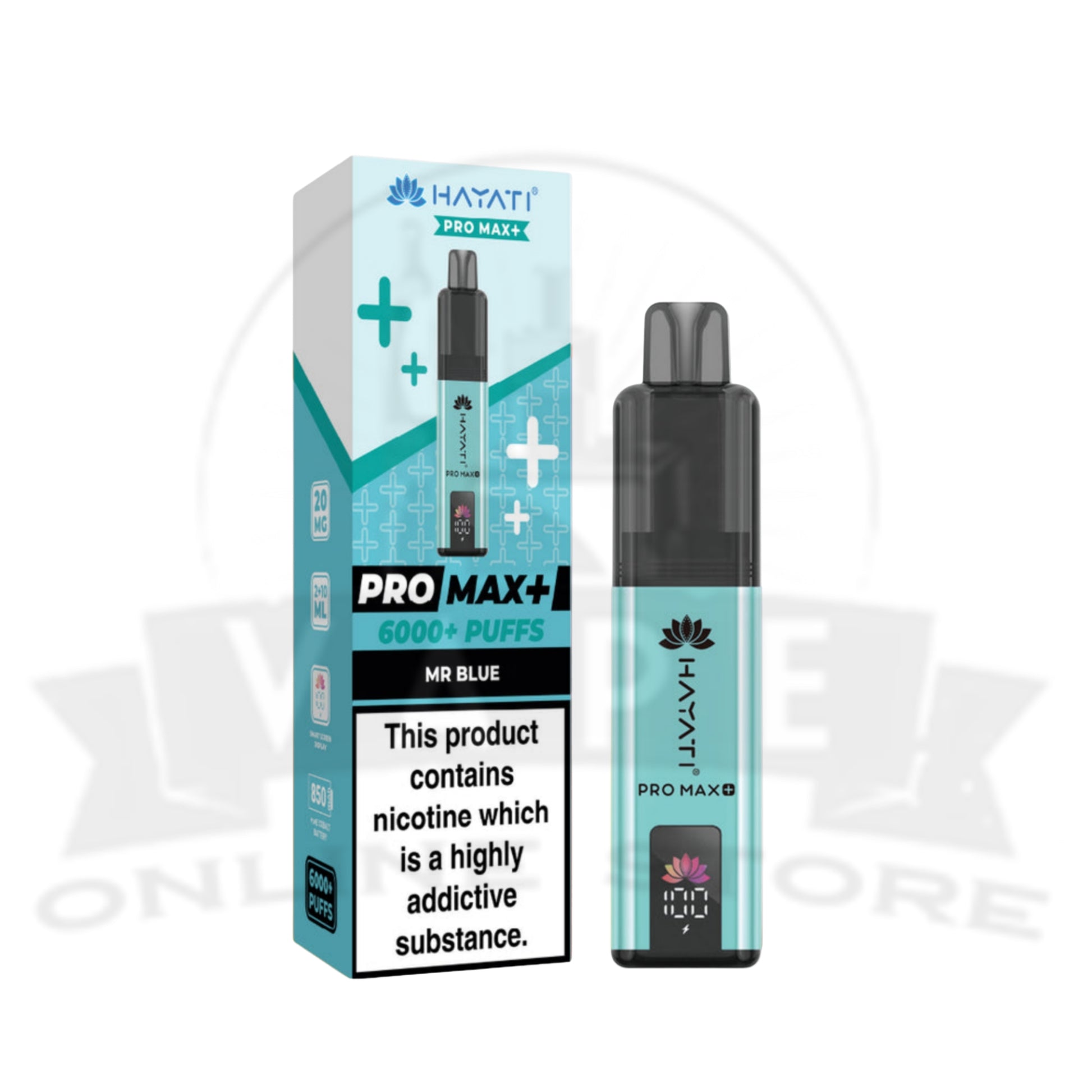 Box Of 20 Hayati Pro Max Plus 6000 Prefilled Pod Kit | 149.99£ Only