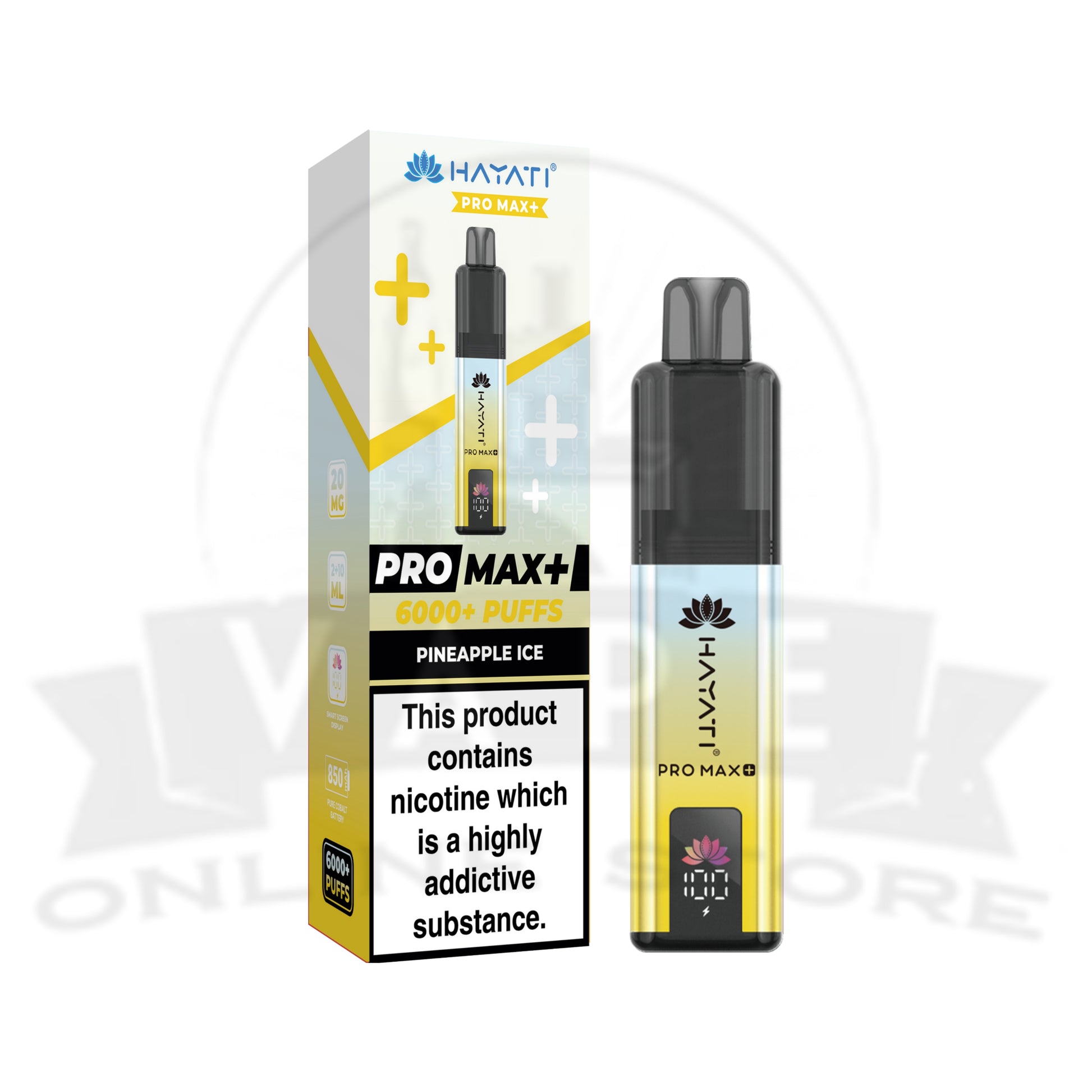 Box Of 20 Hayati Pro Max Plus 6000 Prefilled Pod Kit | 149.99£ Only