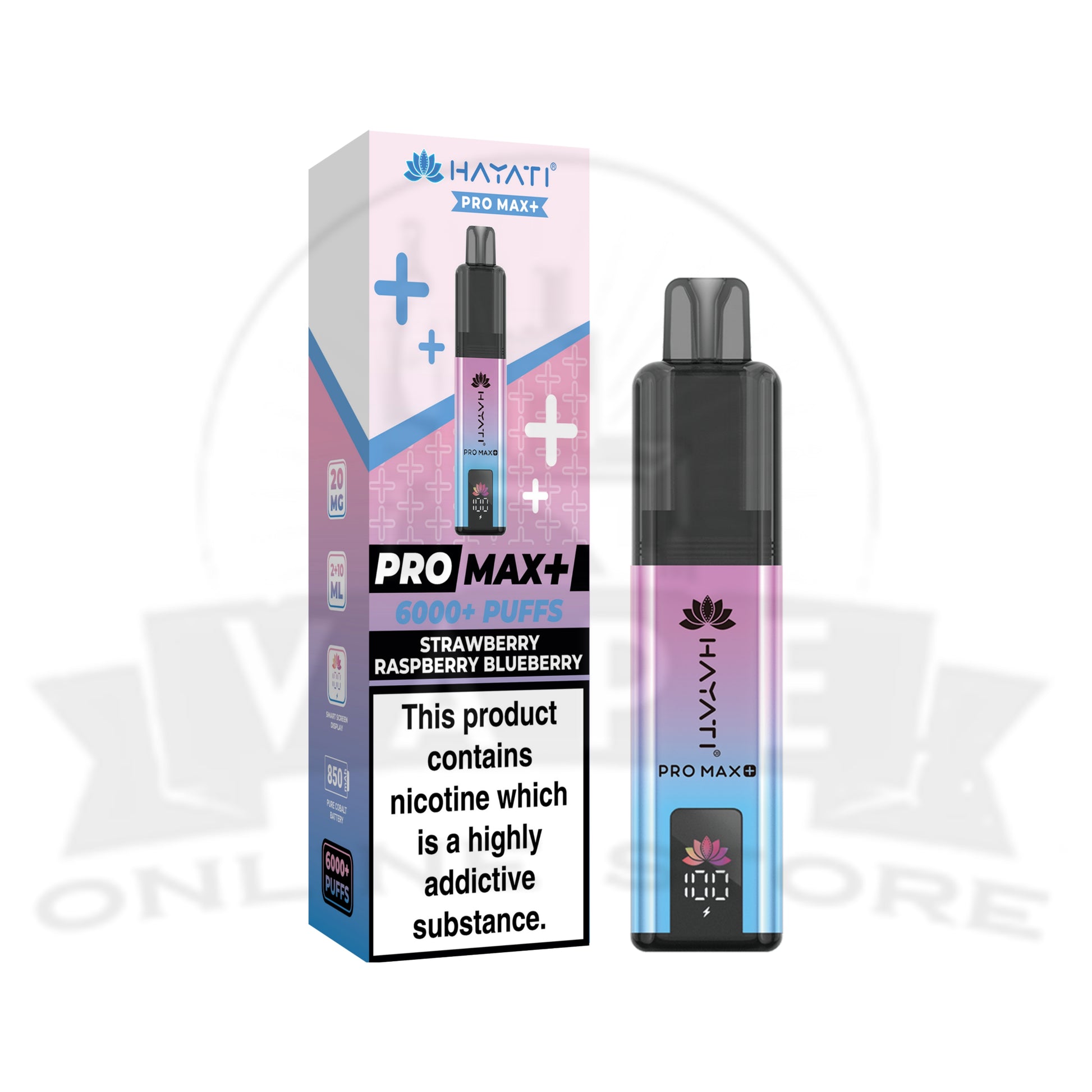 Box Of 20 Hayati Pro Max Plus 6000 Prefilled Pod Kit | 149.99£ Only