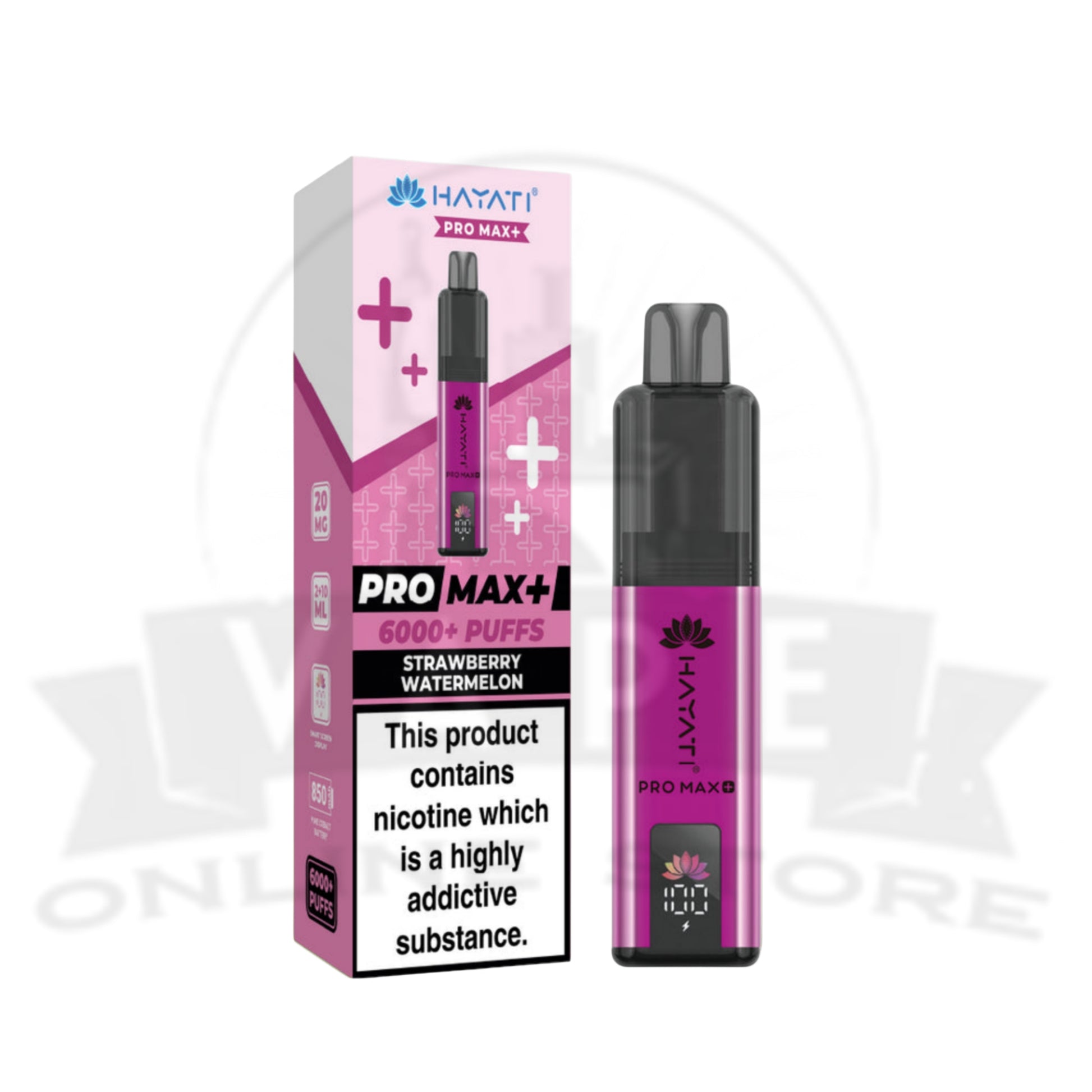 Box Of 20 Hayati Pro Max Plus 6000 Prefilled Pod Kit | 149.99£ Only