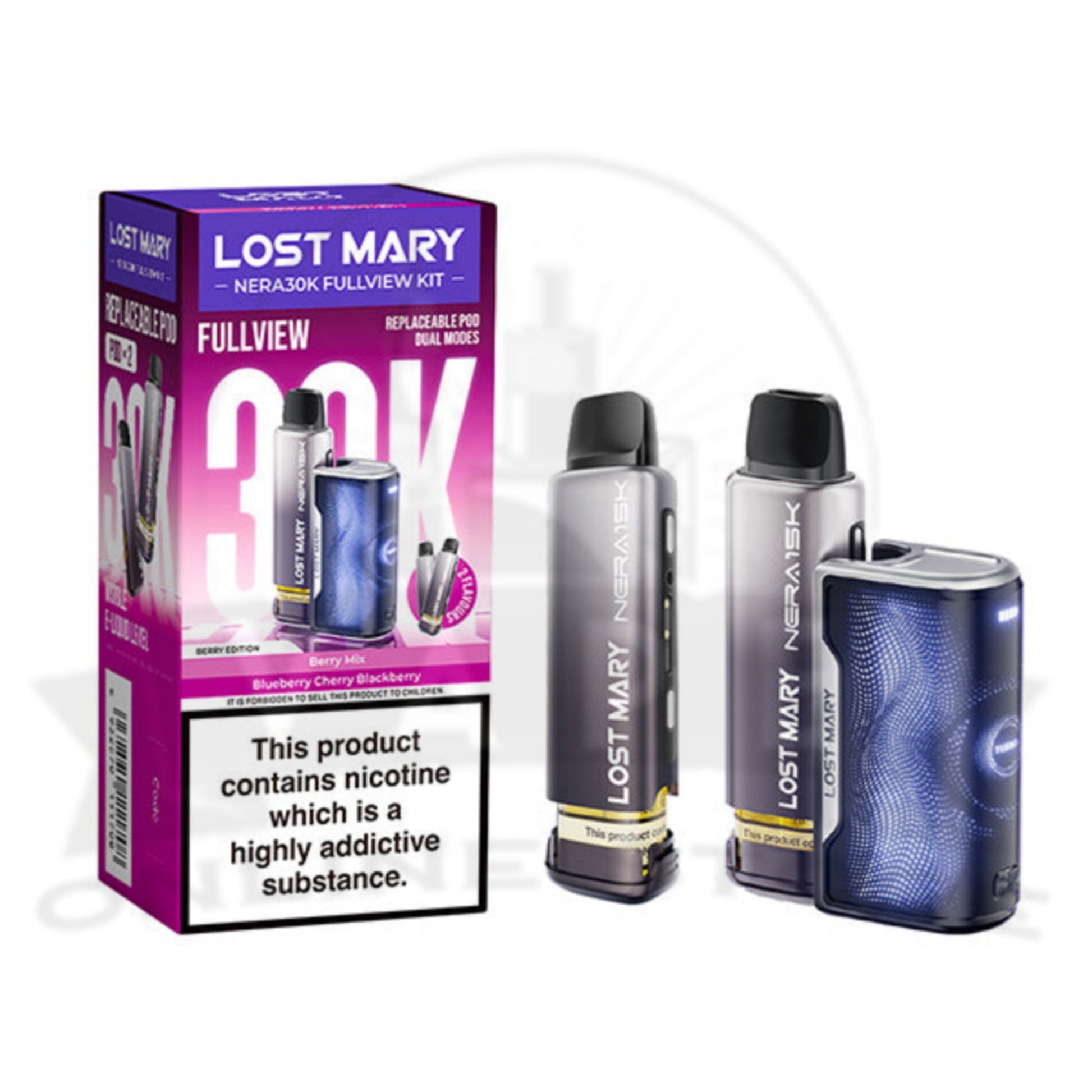 Box Of 5 Lost Mary Nera 30K Puffs Pod Kit