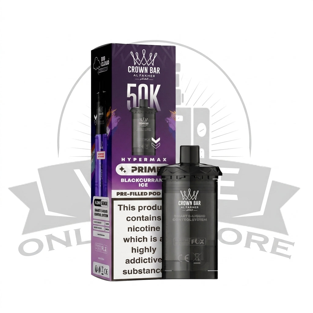 Box Of 5 Al Fakher 50K Hypermax Prime Refill Pods