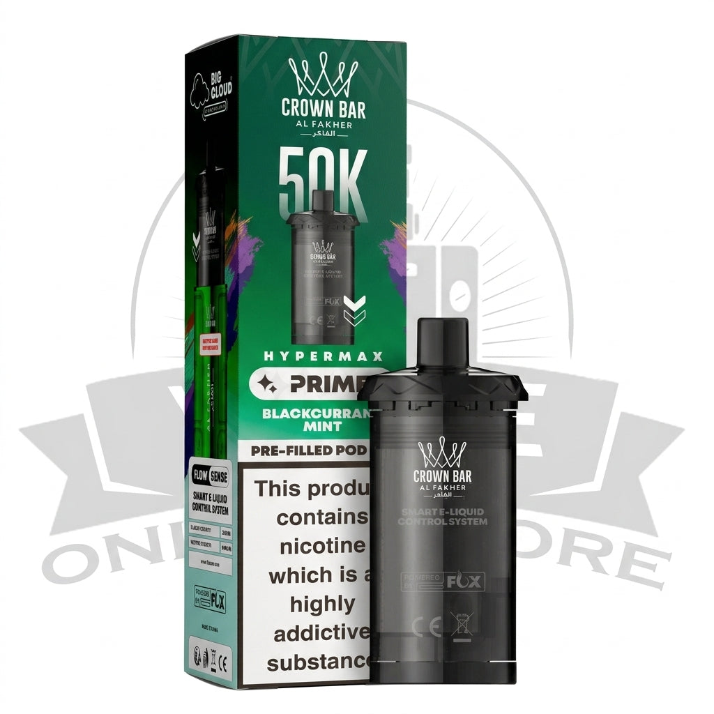 Box Of 5 Al Fakher 50K Hypermax Prime Refill Pods
