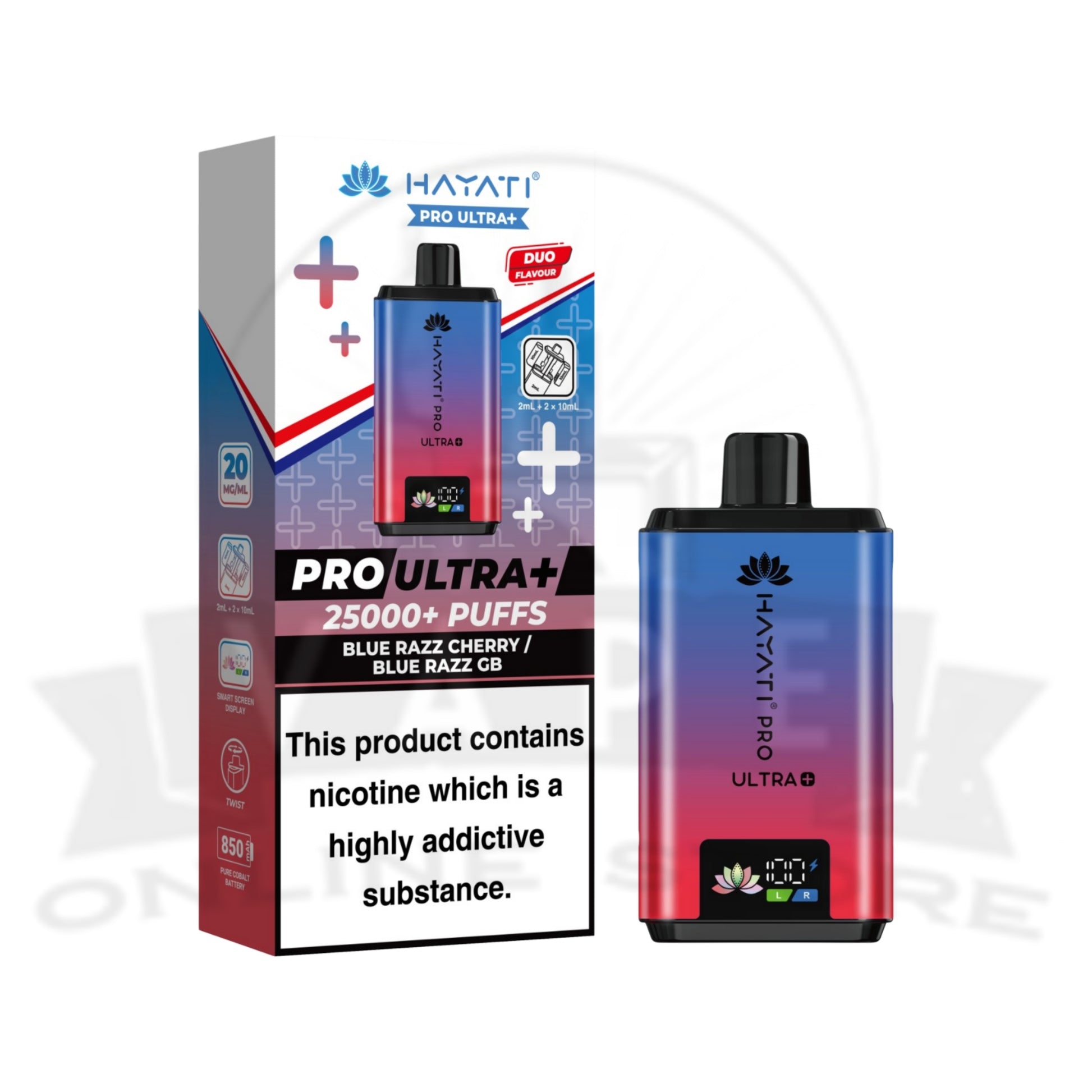 BOX OF 5 Hayati Pro Ultra Plus 25000 Prefilled Pod Kit
