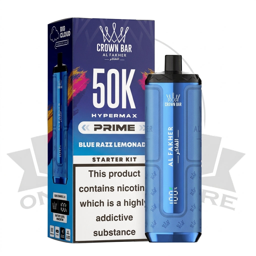 Box Of 5 Al Fakher Hypermax Prime 50K Prefilled Pod Kit