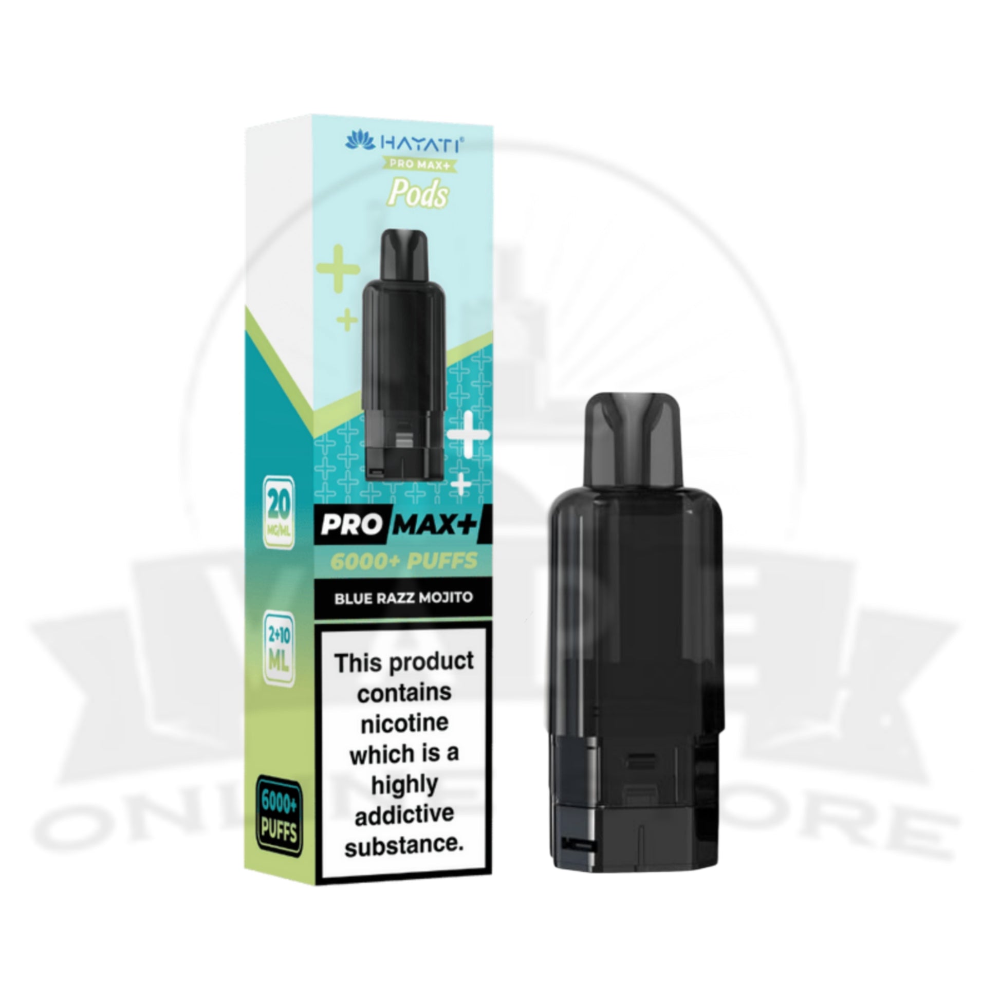 Box Of 5 Hayati Pro Max Plus 6000 Puffs Replacement Pods