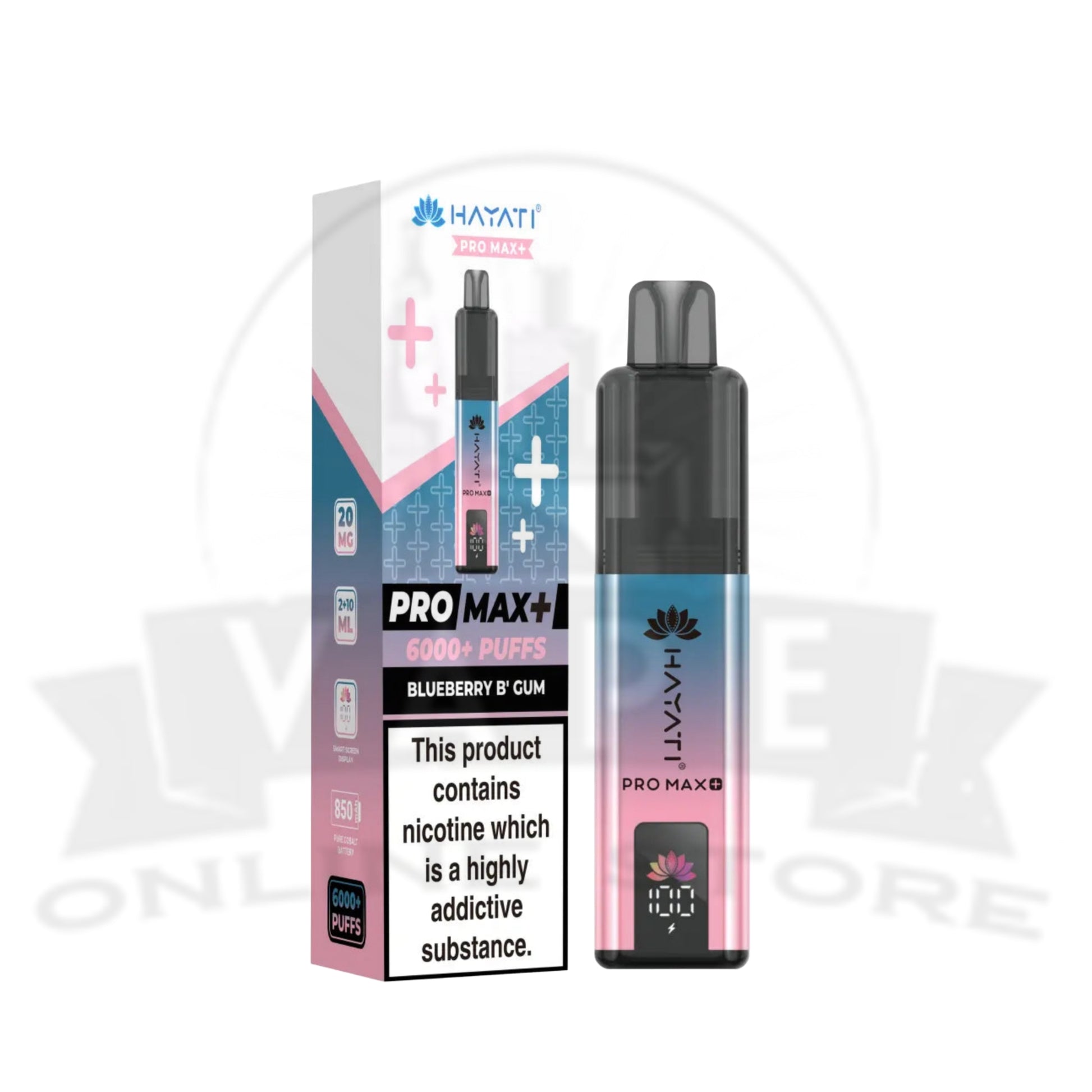 Hayati Pro Max Plus 6000 Puffs BOX OF 5 | Free Delivery