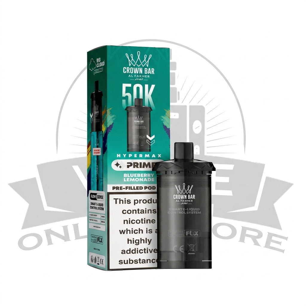 Box Of 5 Al Fakher 50K Hypermax Prime Refill Pods