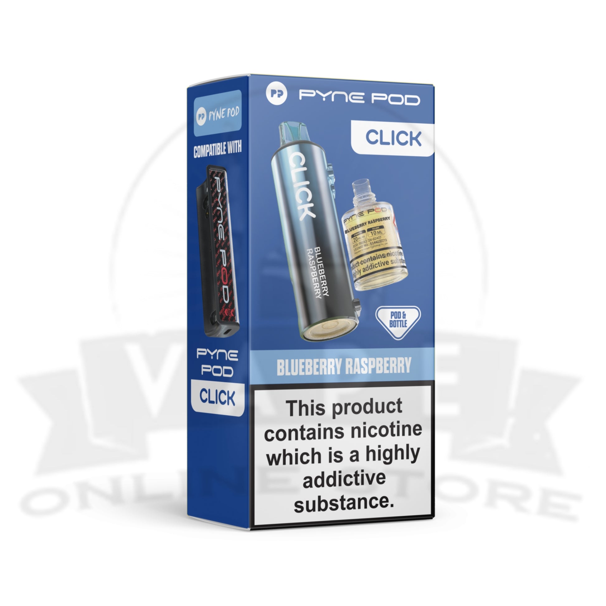 Box Of 5 Pyne Pod Click 10k Puffs Replacement Pods