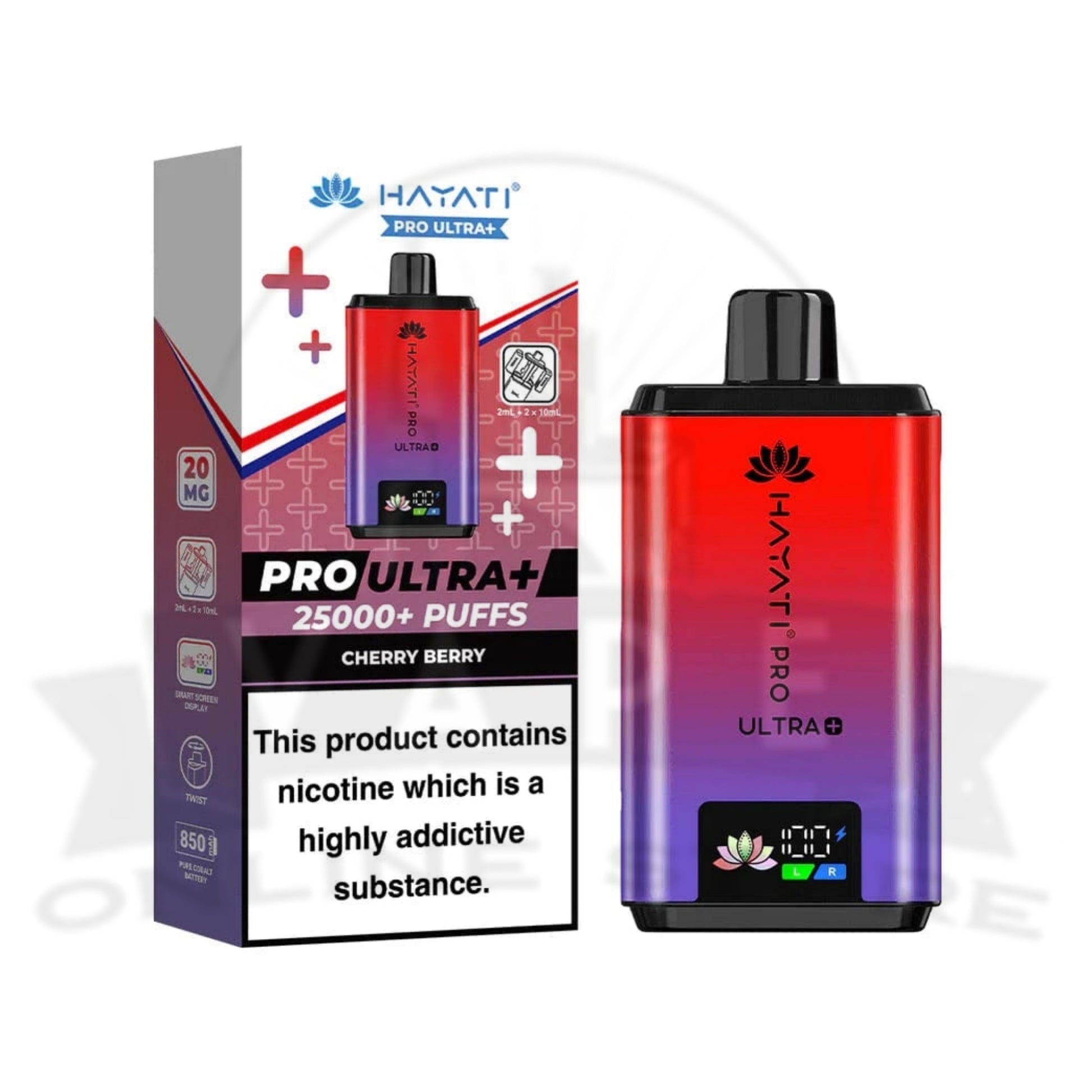 BOX OF 5 Hayati Pro Ultra Plus 25000 Prefilled Pod Kit