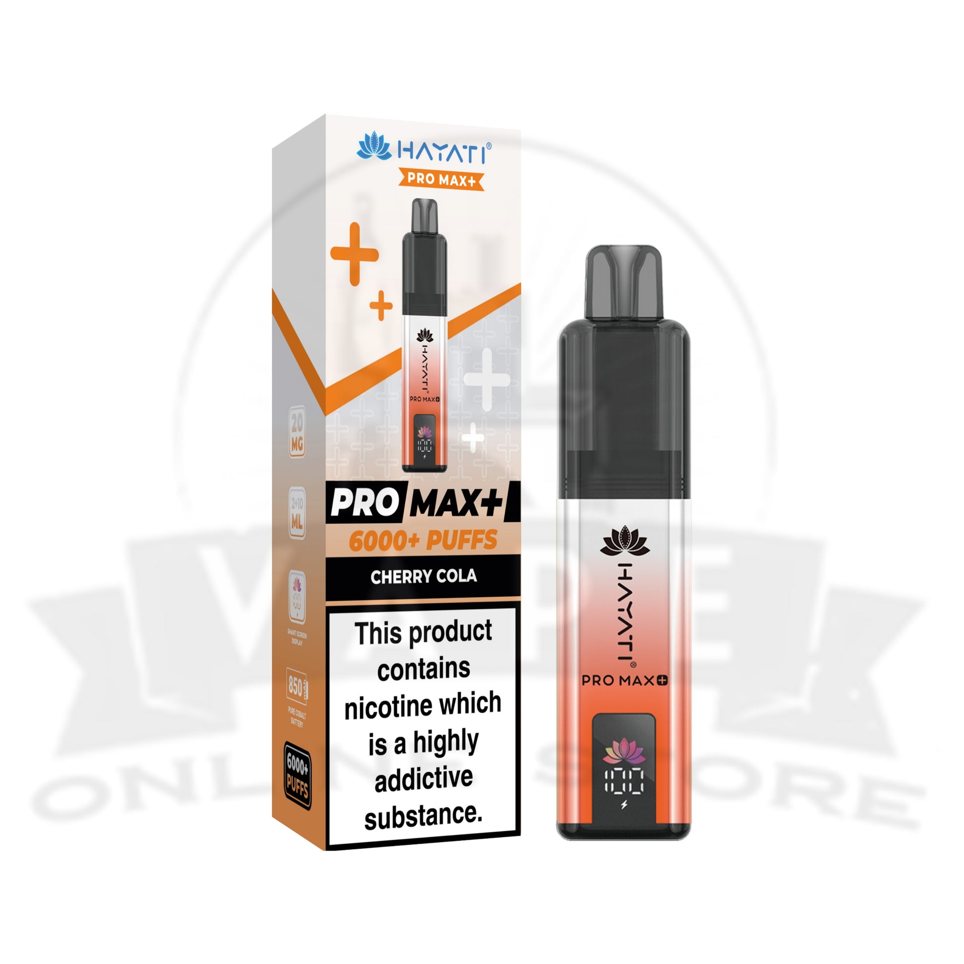 Hayati Pro Max Plus 6000 Puffs BOX OF 5 | Free Delivery