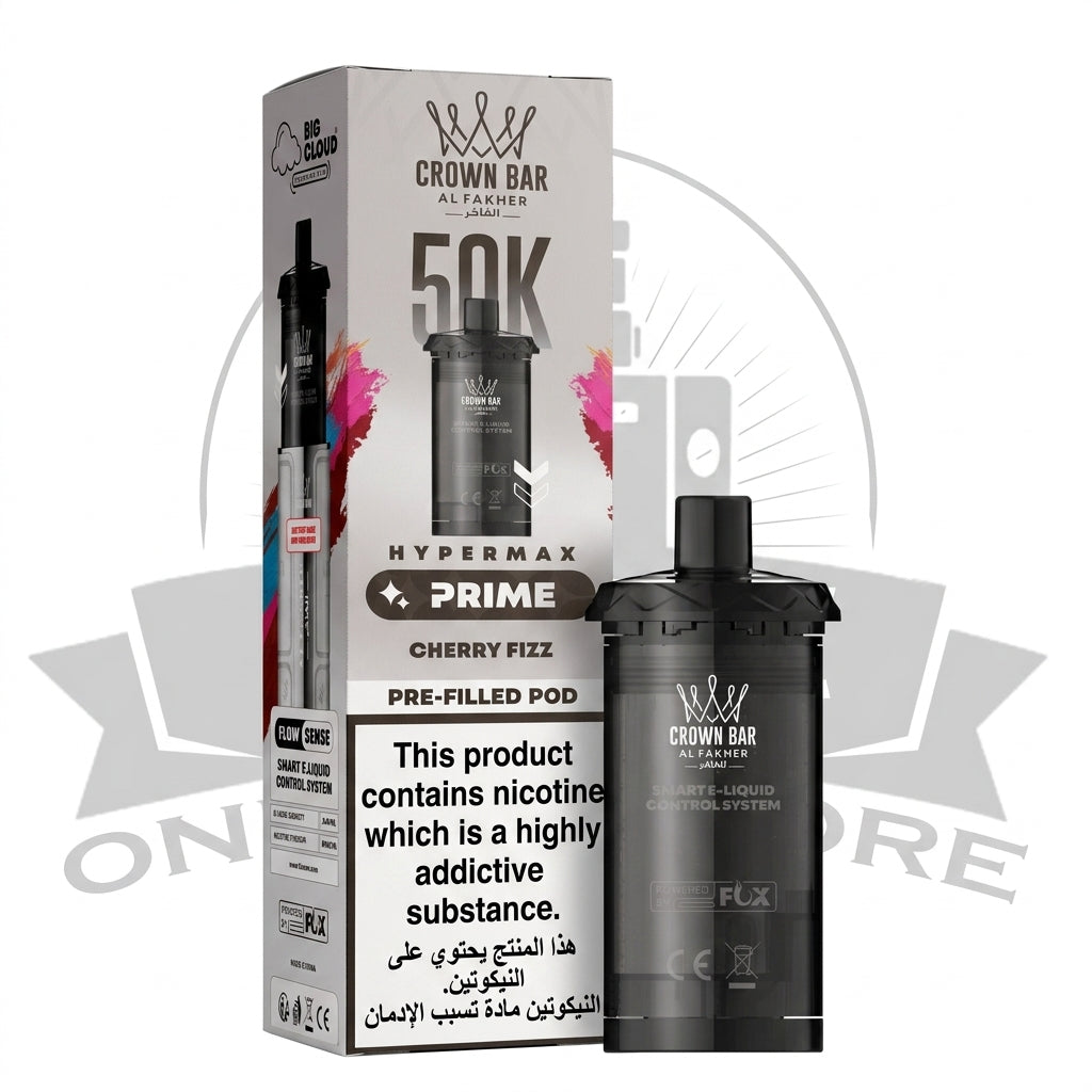 Box Of 5 Al Fakher 50K Hypermax Prime Refill Pods