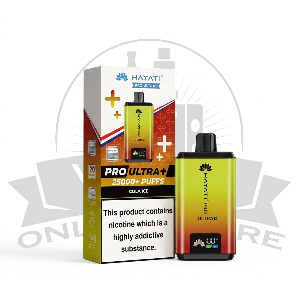 BOX OF 5 Hayati Pro Ultra Plus 25000 Prefilled Pod Kit