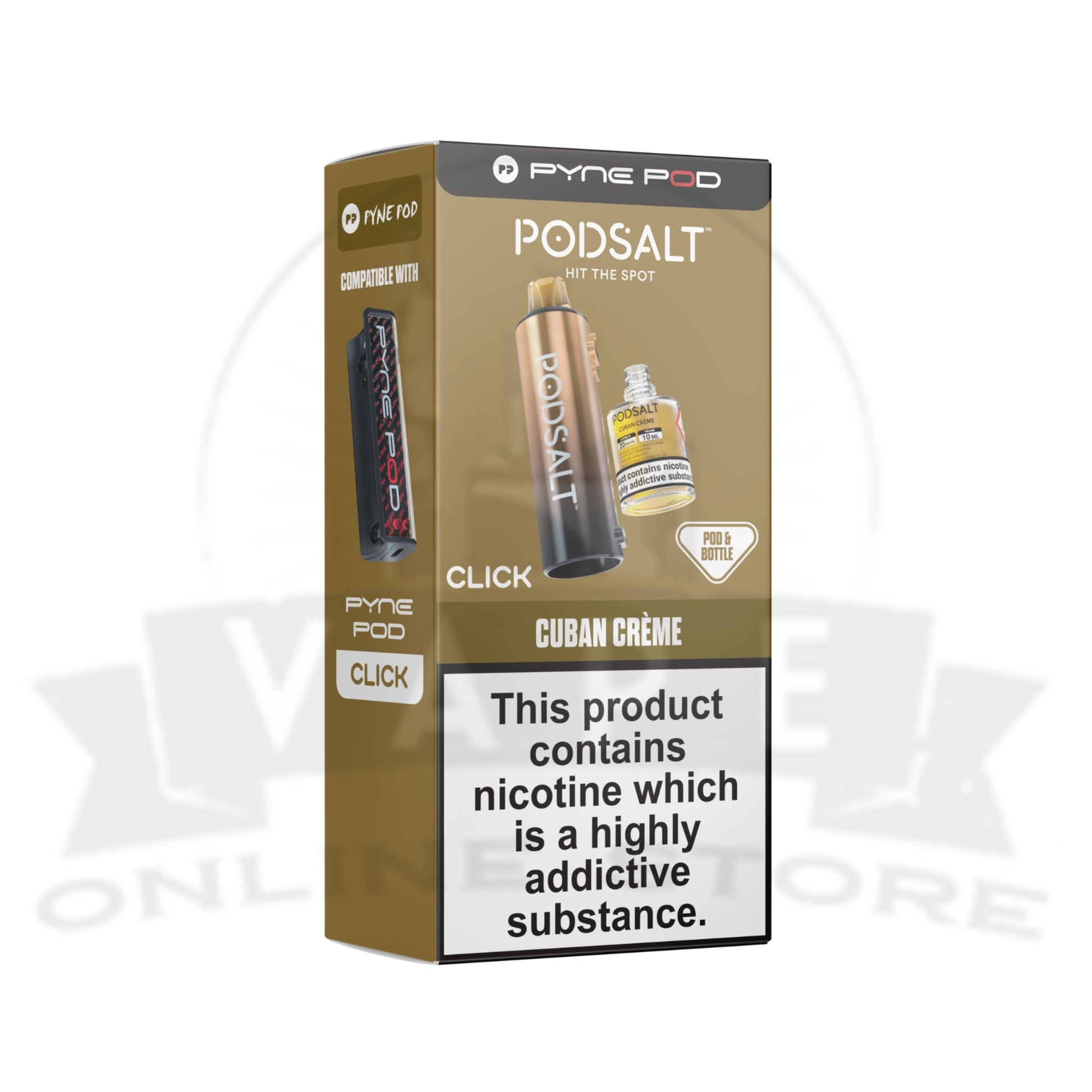 Box Of 5 Pyne Pod Click 10k Puffs Replacement Pods