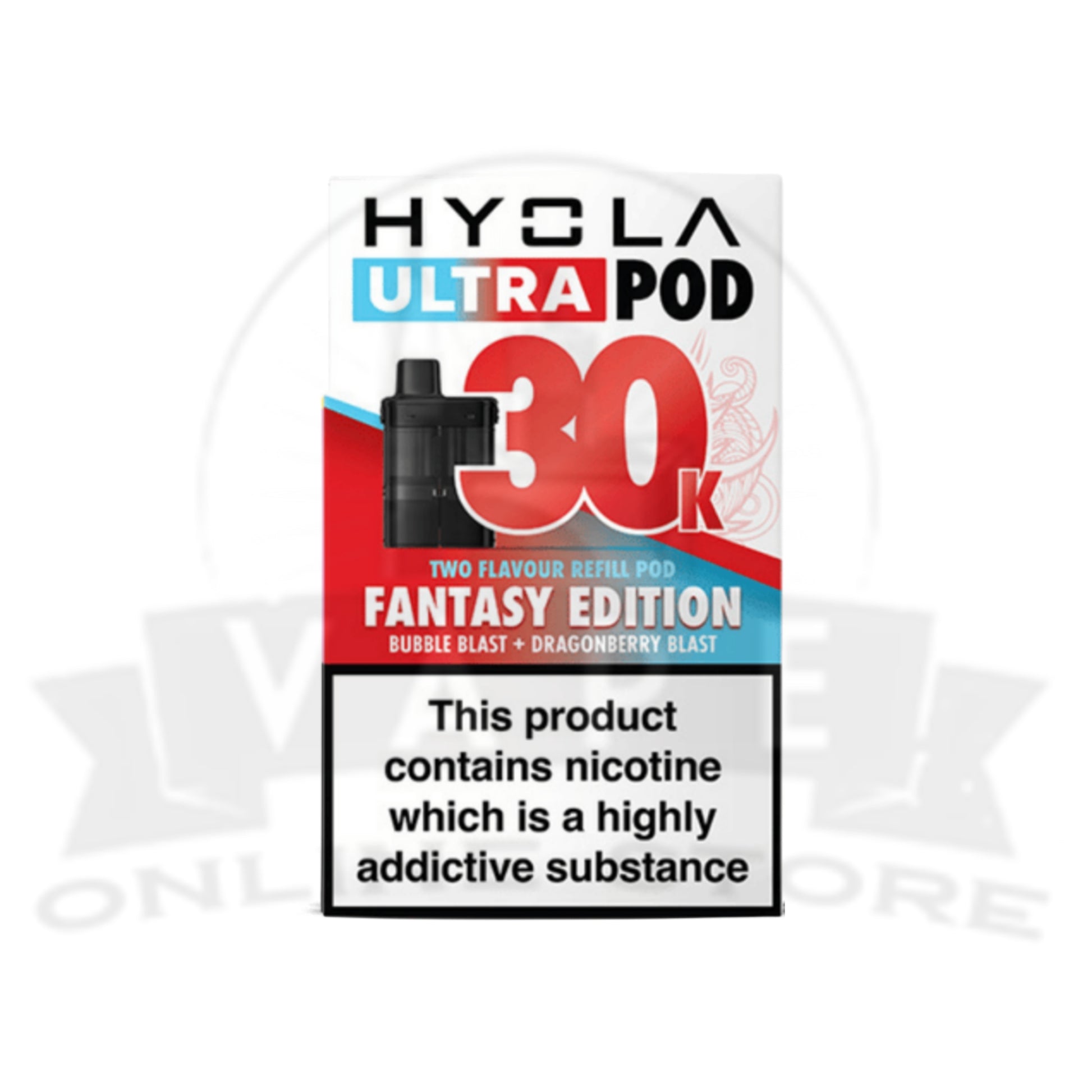 Box Of 5 Hyola Ultra 30k Replacement Pods