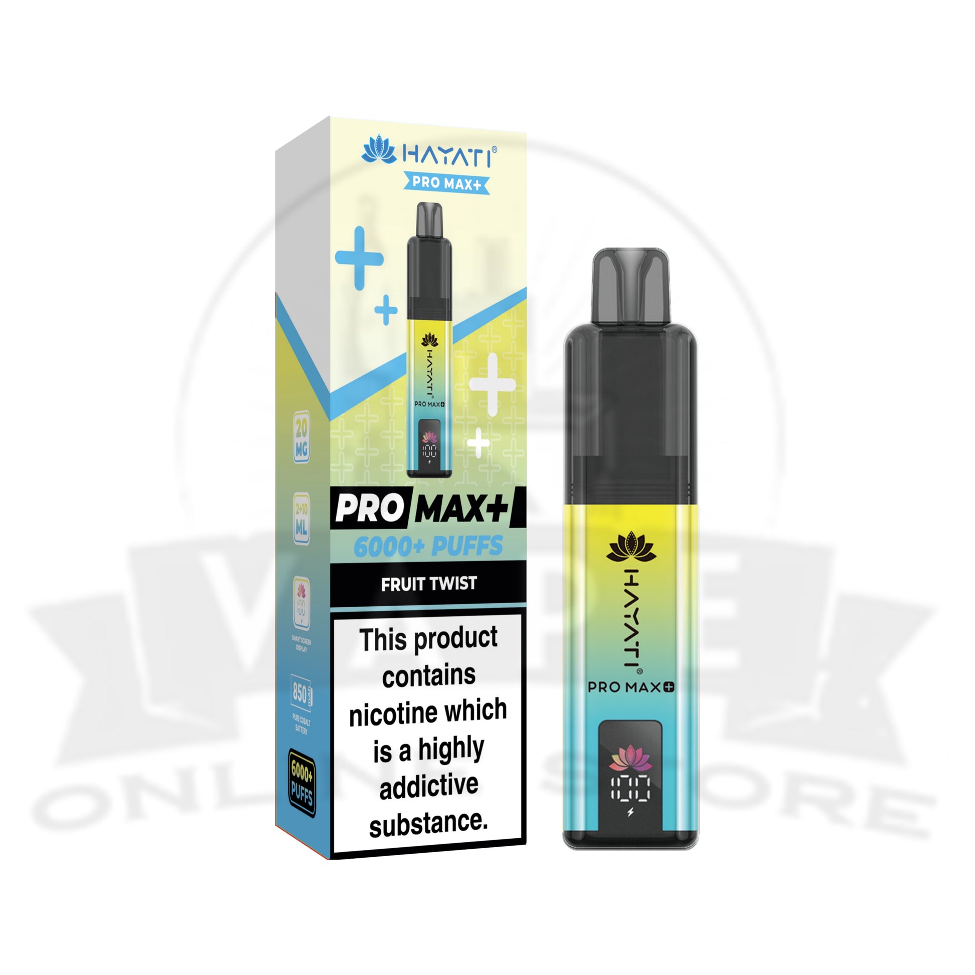 Hayati Pro Max Plus 6000 Puffs BOX OF 5 | Free Delivery