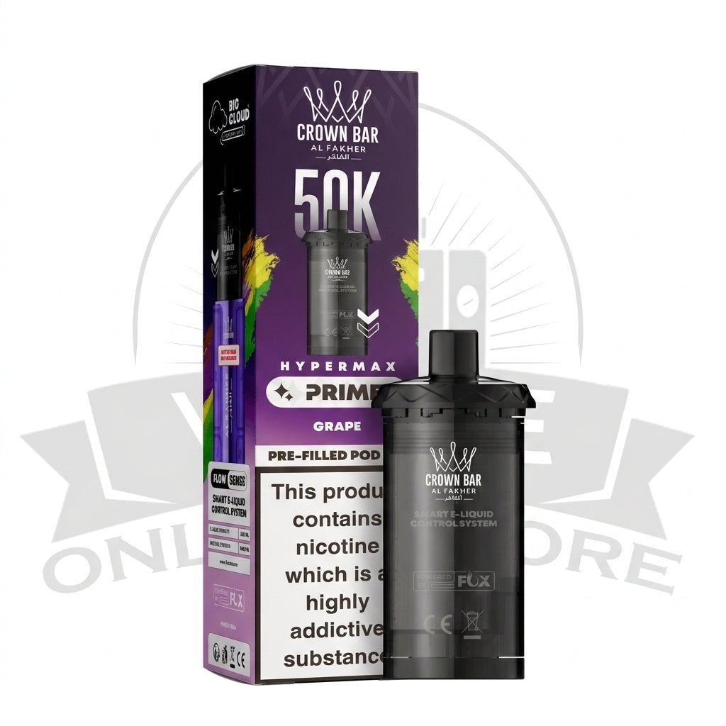 Box Of 5 Al Fakher 50K Hypermax Prime Refill Pods