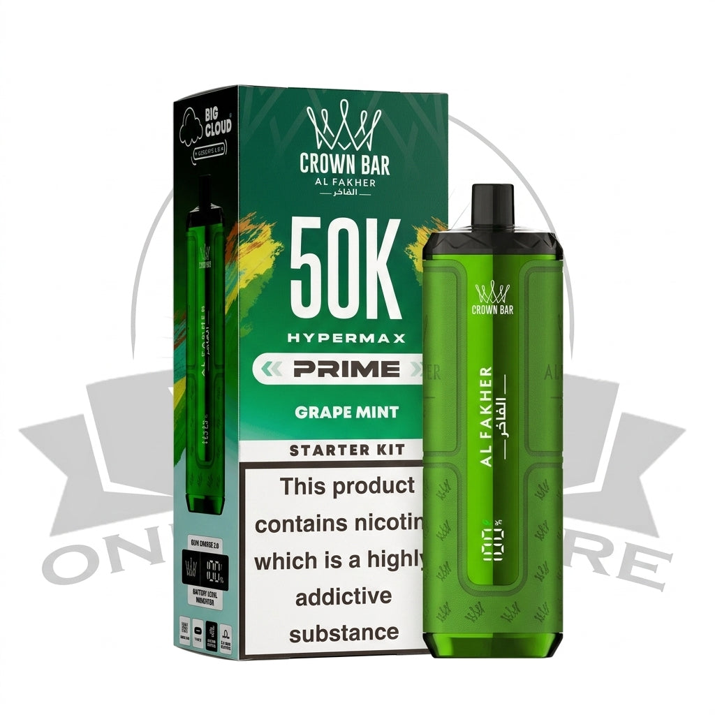 Box Of 5 Al Fakher Hypermax Prime 50K Prefilled Pod Kit