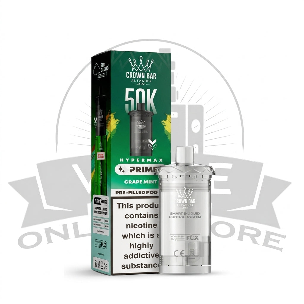 Box Of 5 Al Fakher 50K Hypermax Prime Refill Pods